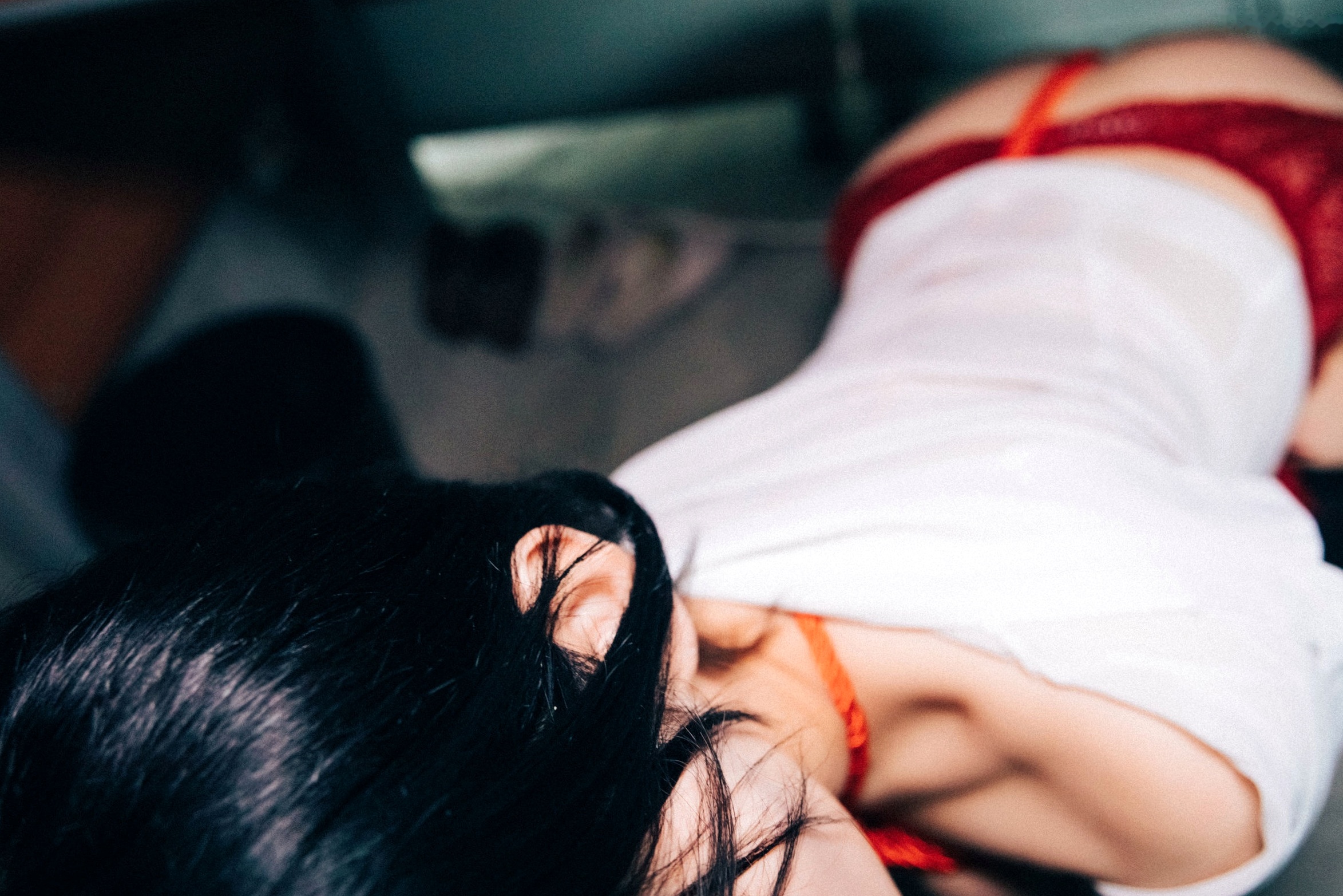 Gallery - 韩国美女琪雅Zia绳缚卷：红色蕾丝内衣搭配黑丝私房写真，极致火辣身材诱惑大尺度艺术摄影韩国性感诱惑私房照大尺度 女神私房照_秀色女神 - image 9