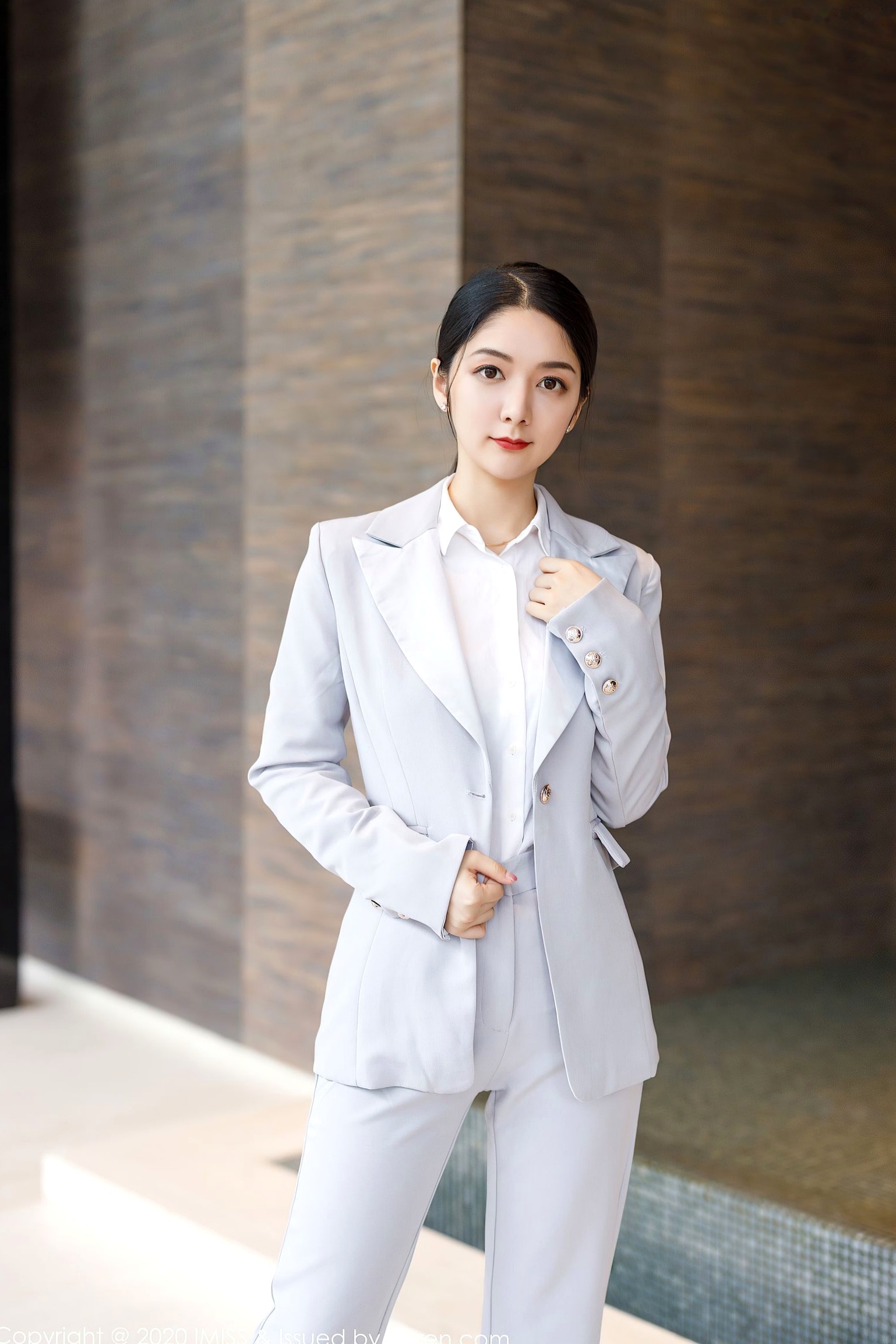 Gallery - IMiss爱蜜社 - Honey Club -483-小热巴：干练灰色西装与性感内衣碰撞，室内职场风私房写真，御姐诱惑，无圣光大尺度视觉盛宴爱蜜社 - Honey Club 性感制服诱惑私房照内衣大尺度 女神私房照_秀色女神 - image 51