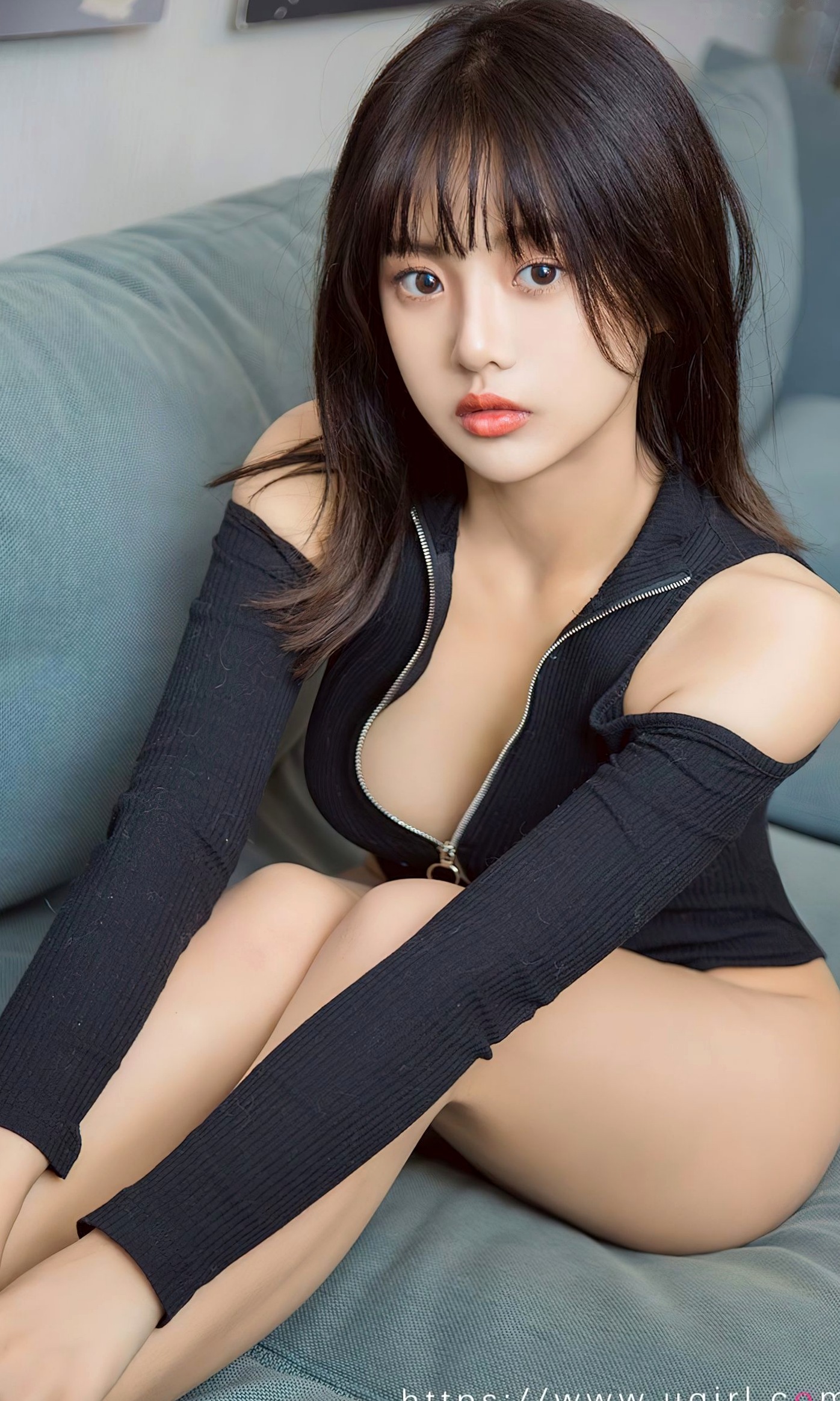 Gallery - UGirlsApp尤果圈 - Chiness Model 爱尤物 - Love Beauty -2532-模特 - model合辑《青春爱恋》：戴安娜与马乐乐私房照，集性感内衣、警服角色扮演与清纯家居风格于一体爱尤物 - Love Beauty 尤物性感私房照角色扮演清纯 女神私房照_秀色女神 - image 19