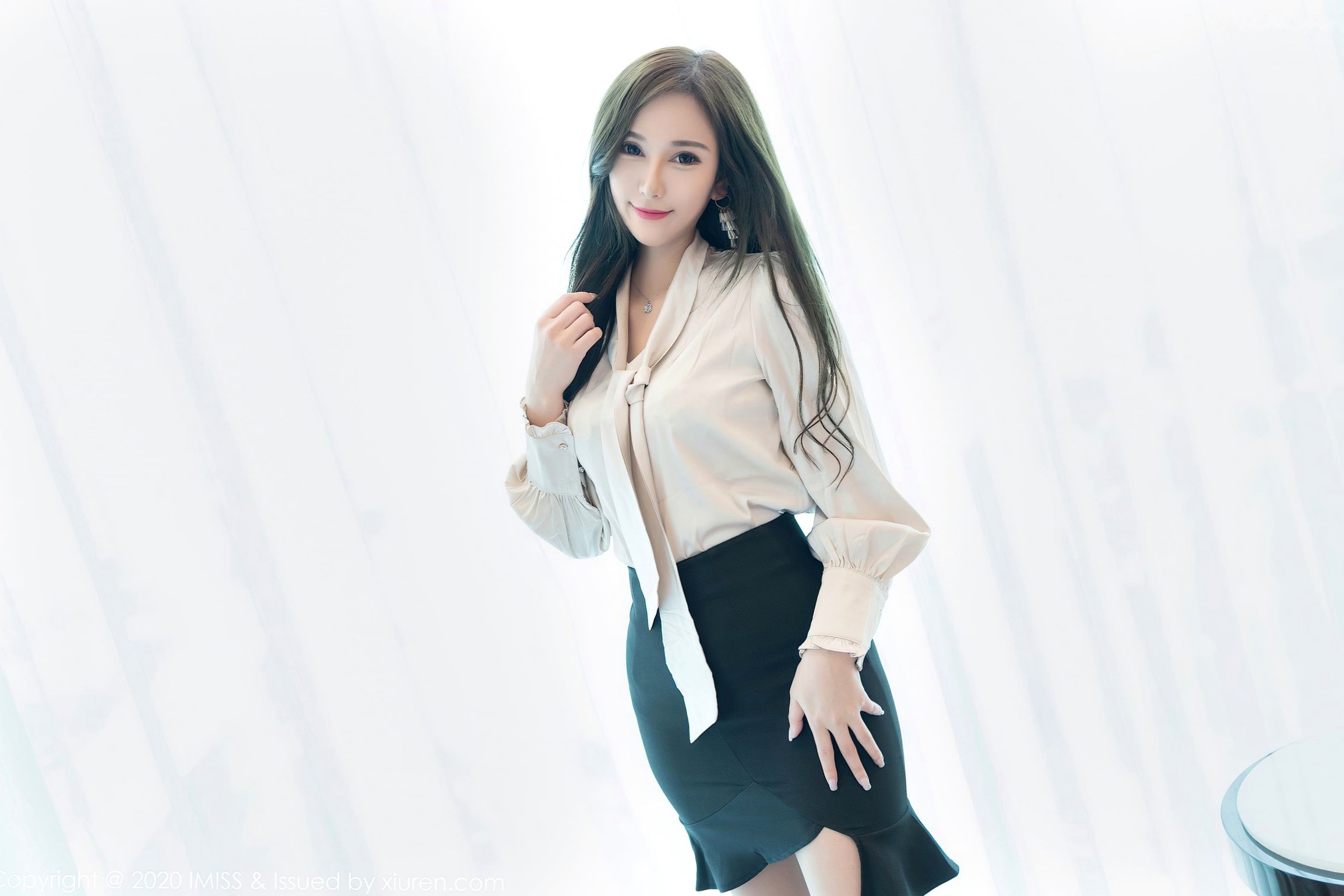 Gallery - IMiss爱蜜社 - Honey Club -475-Lavinia肉肉-床上蕾丝内衣诱惑与职业装私房写真系列爱蜜社 - Honey Club 私房照内衣性感美腿 女神私房照_秀色女神 - image 49