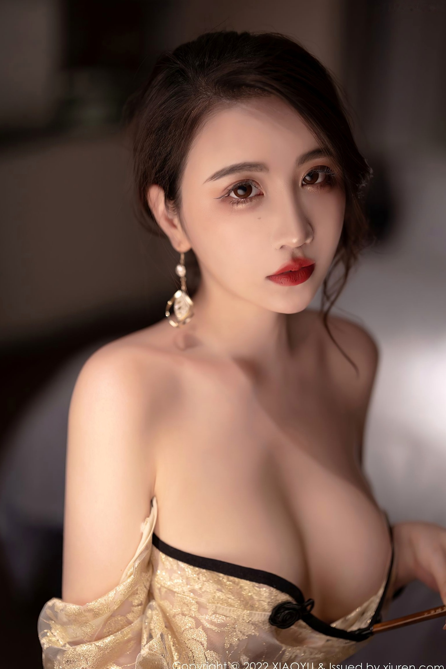 Gallery - XiaoYu语画界 - Painting World -712-绯月樱-惠州豪华旅拍-黄色轻透蕾丝旗袍私房摄影-极致修身性感曲线-无圣光大尺度语画界 - Painting World 旗袍性感诱惑私房照大尺度 女神私房照_秀色女神 - image 42