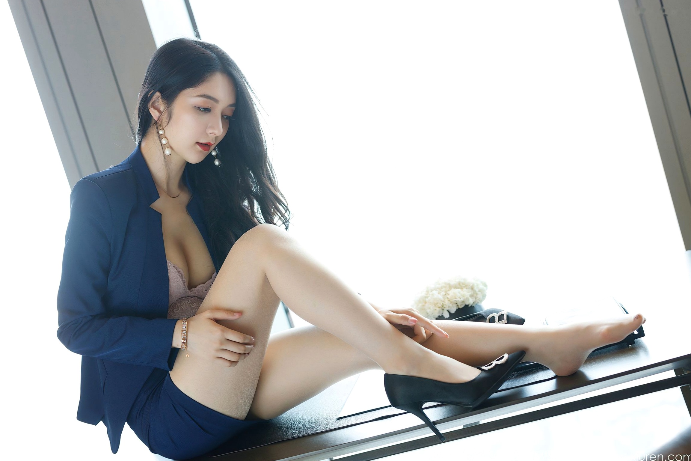 Gallery - IMiss爱蜜社 - Honey Club -471-小热巴-经典职业秘书装与私房性感内衣-办公室OL制服诱惑-无圣光大尺度爱蜜社 - Honey Club 性感制服私房照大尺度 女神私房照_秀色女神 - image 45