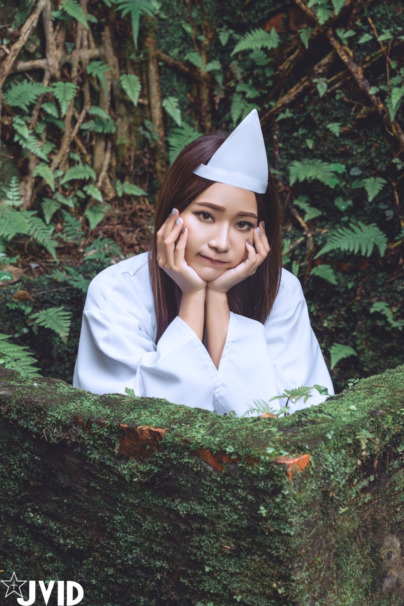 Gallery - JVID-乐乐-痴女幽灵鬼姬杯，绝美和风诡异服饰，冷艳性感私房写真大尺度呈现JVID性感诱惑私房照角色扮演 女神私房照_秀色女神 - image 24