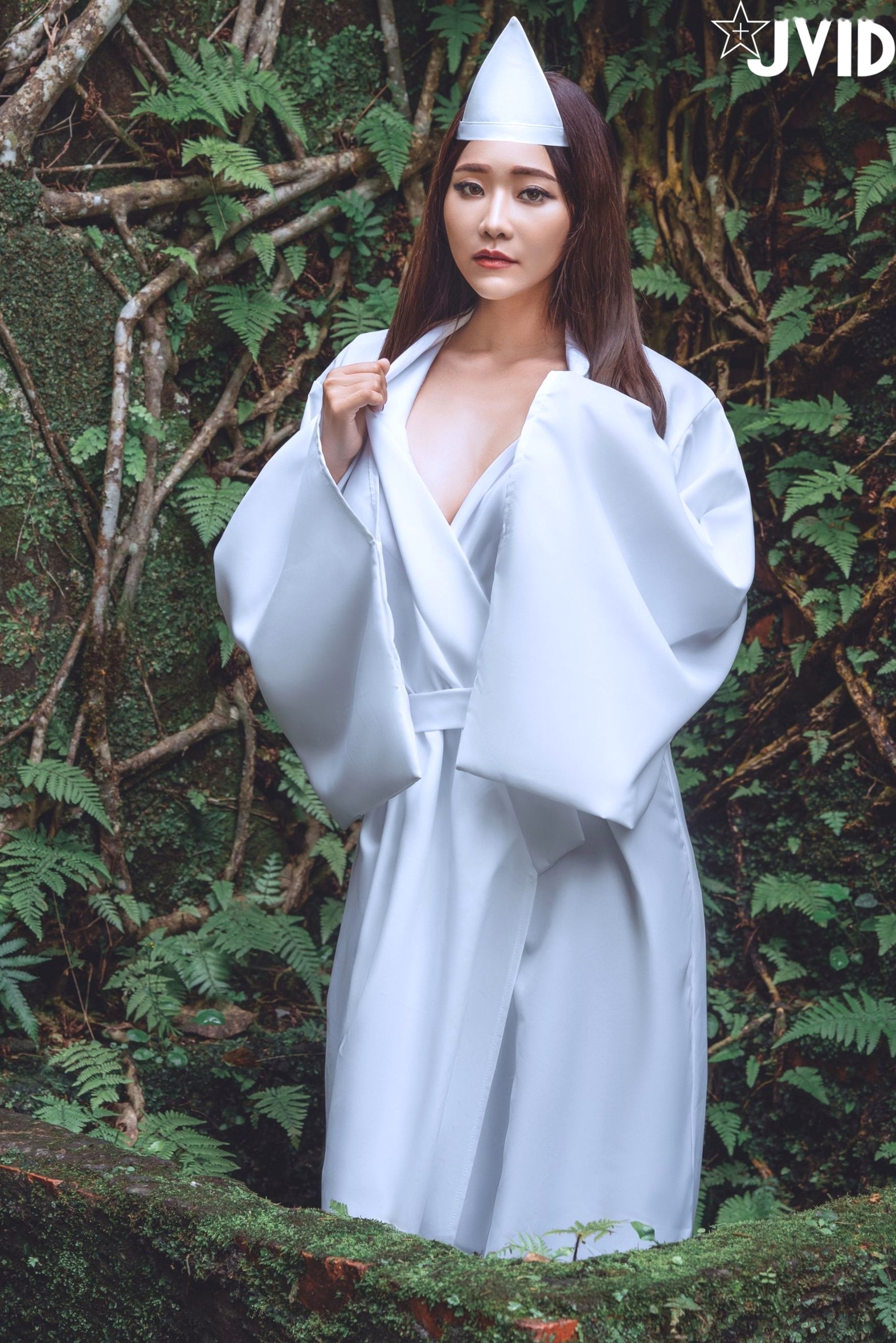 Gallery - JVID-乐乐-痴女幽灵鬼姬杯，绝美和风诡异服饰，冷艳性感私房写真大尺度呈现JVID性感诱惑私房照角色扮演 女神私房照_秀色女神 - image 30