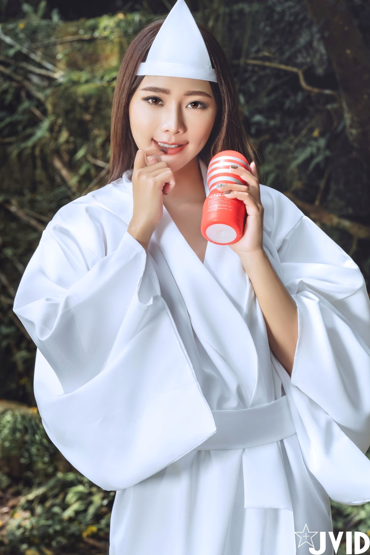 Gallery - JVID-乐乐-痴女幽灵鬼姬杯，绝美和风诡异服饰，冷艳性感私房写真大尺度呈现JVID性感诱惑私房照角色扮演 女神私房照_秀色女神 - image 40