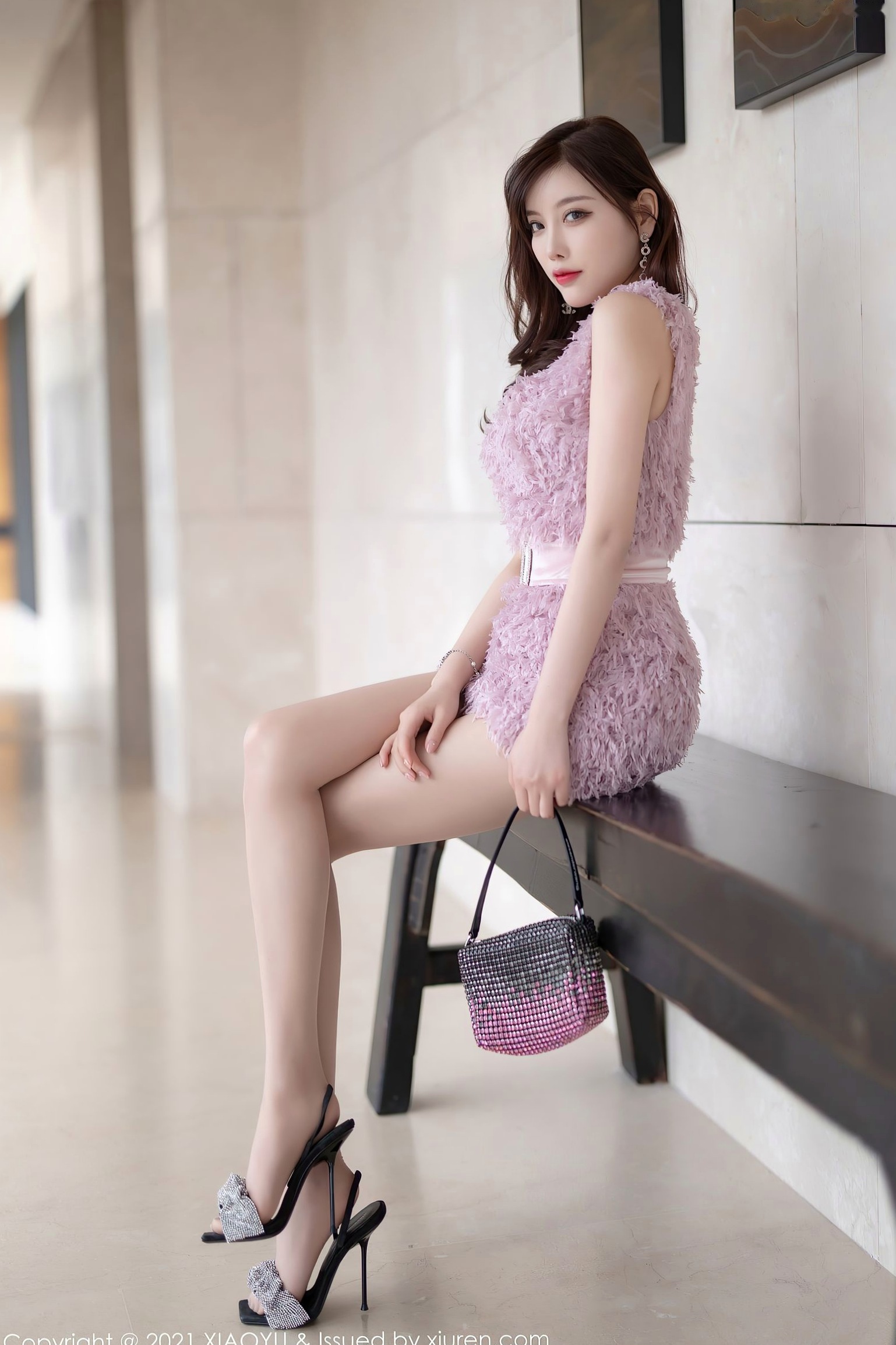 Gallery - XiaoYu语画界 - Painting World -650-杨晨晨Sugar-私房内衣丝袜诱惑-曼妙身材大尺度写真语画界 - Painting World 私房照丝袜性感诱惑大尺度 女神私房照_秀色女神 - image 24