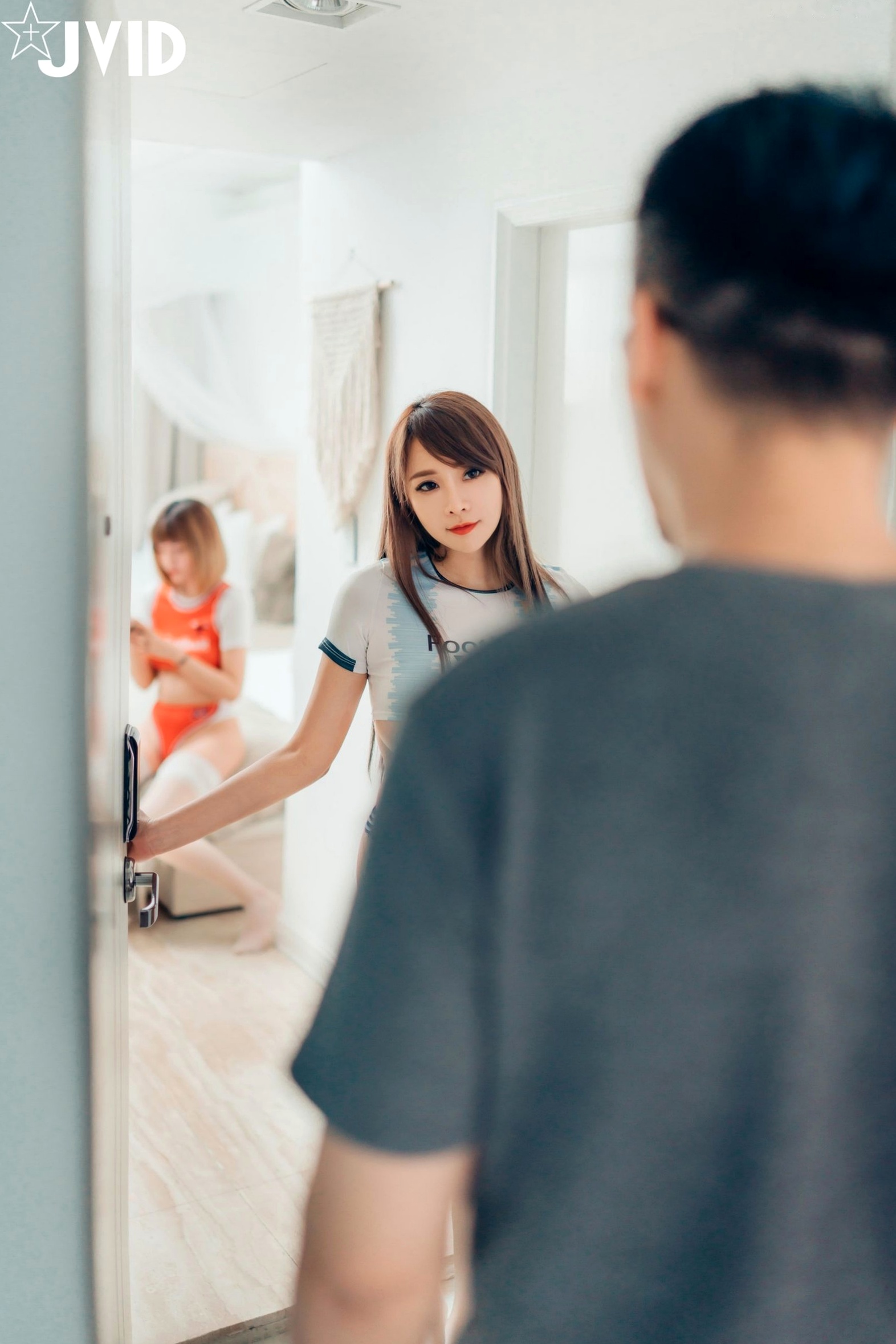 Gallery - JVID乐乐与果寶寶：清纯女仆与运动宝贝双人私房写真，火辣姐妹双飞诱惑与大尺度互动演绎JVID诱惑私房照大尺度角色扮演 女神私房照_秀色女神 - image 21
