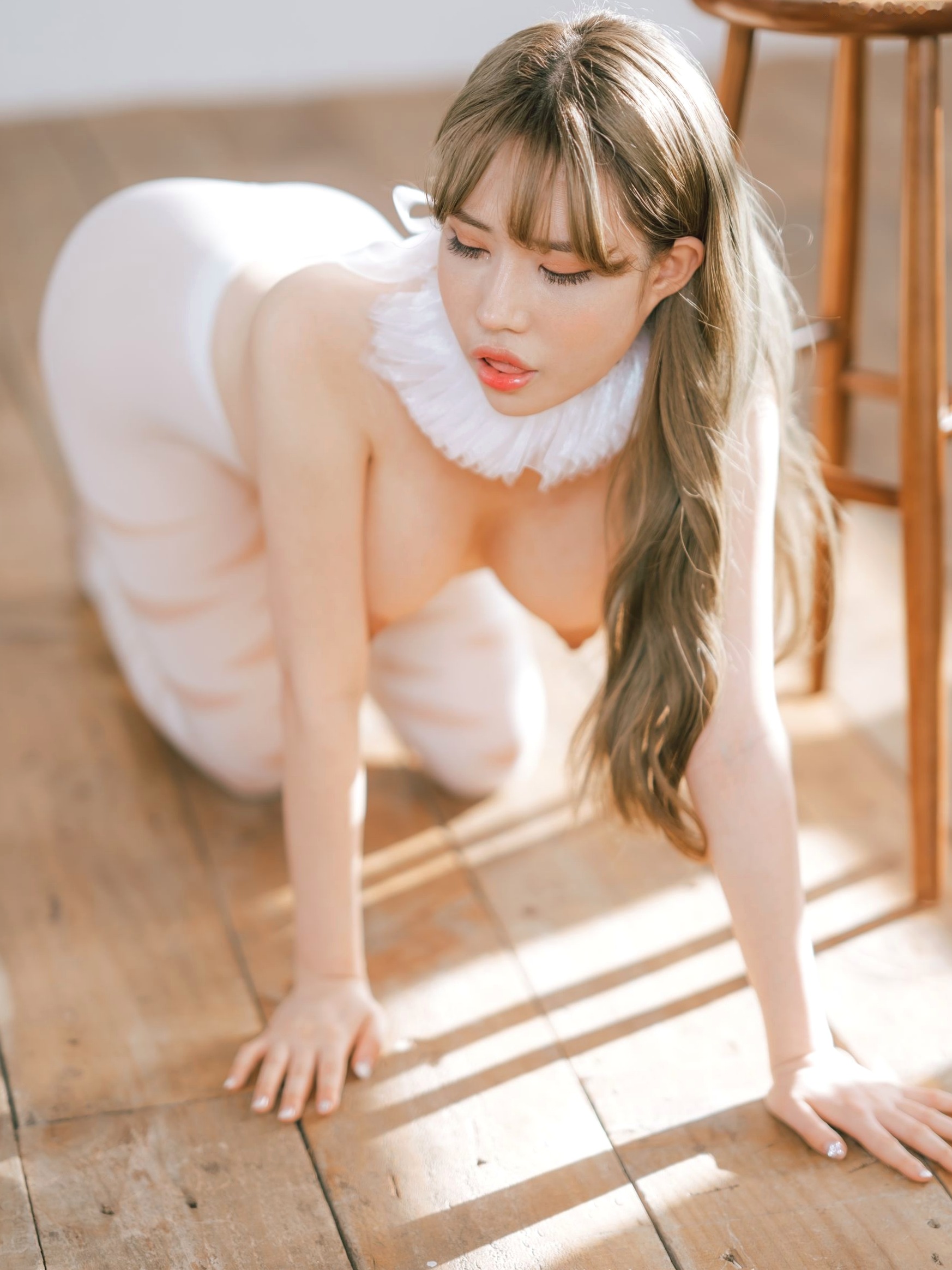 Gallery - 韩国美女银河Eunha私房艺术写真，清新丝袜性感大尺度诱惑，感伤情调唯美赏析 (Bimilstory Vol.05)女神私房照性感大尺度丝袜 女神私房照_秀色女神 - image 17