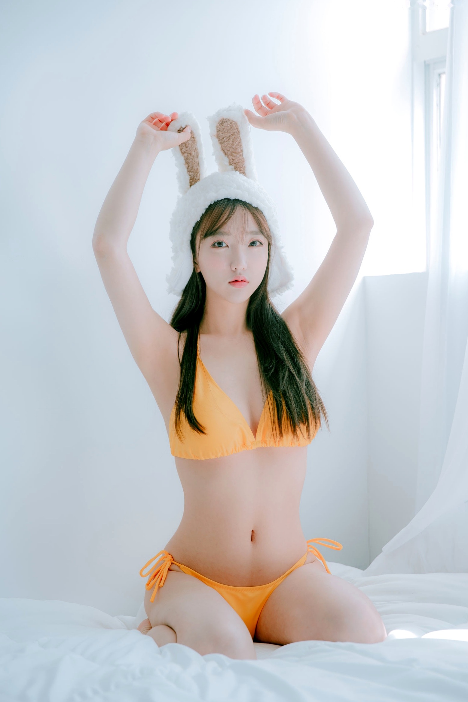 Gallery - 韩国尤物孙乐乐Son Ye Eun兔耳比基尼写真，清新甜美与性感诱惑的完美碰撞韩国性感诱惑清新比基尼 女神私房照_秀色女神 - image 10