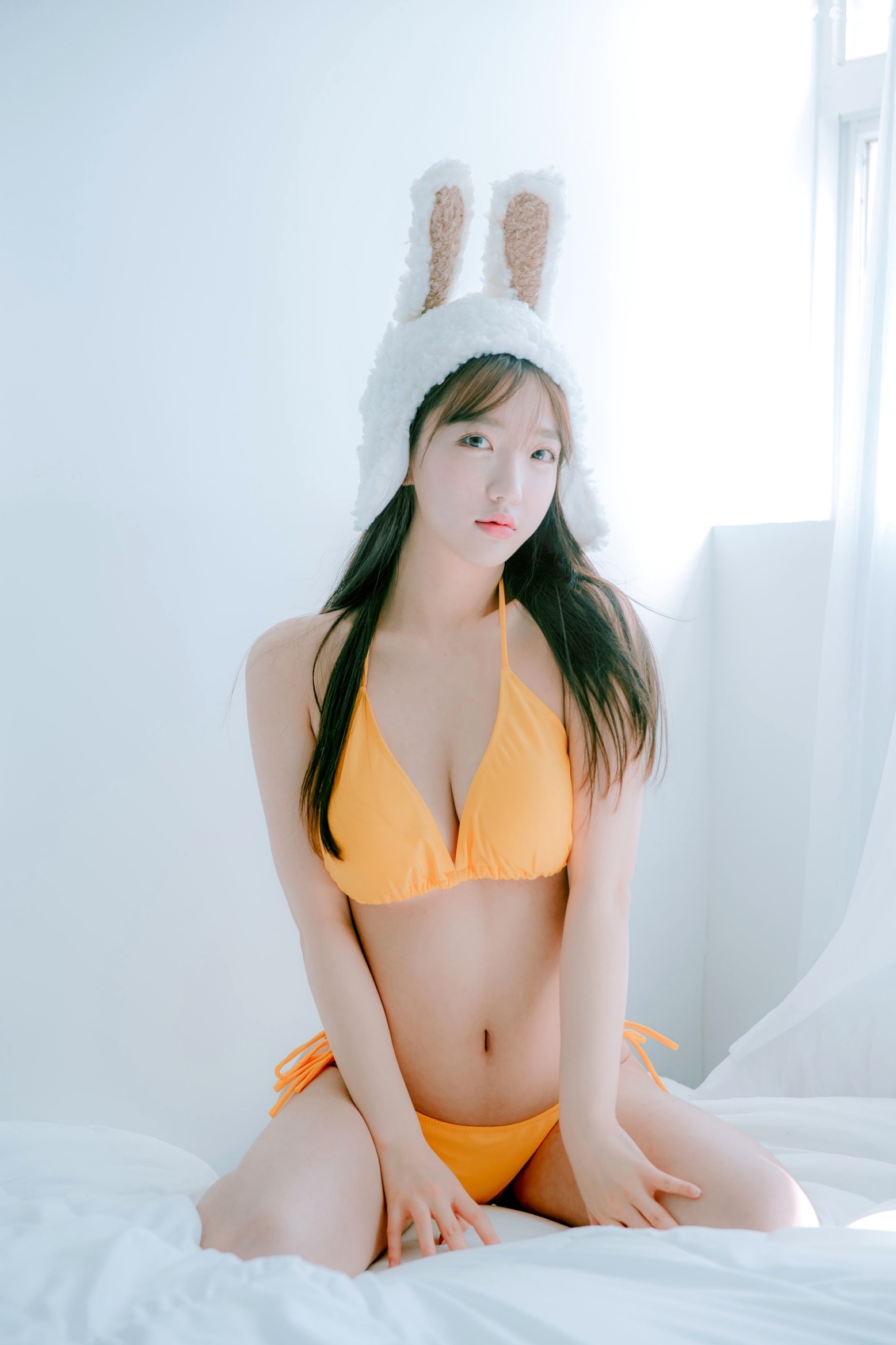 Gallery - 韩国尤物孙乐乐Son Ye Eun兔耳比基尼写真，清新甜美与性感诱惑的完美碰撞韩国性感诱惑清新比基尼 女神私房照_秀色女神 - image 12