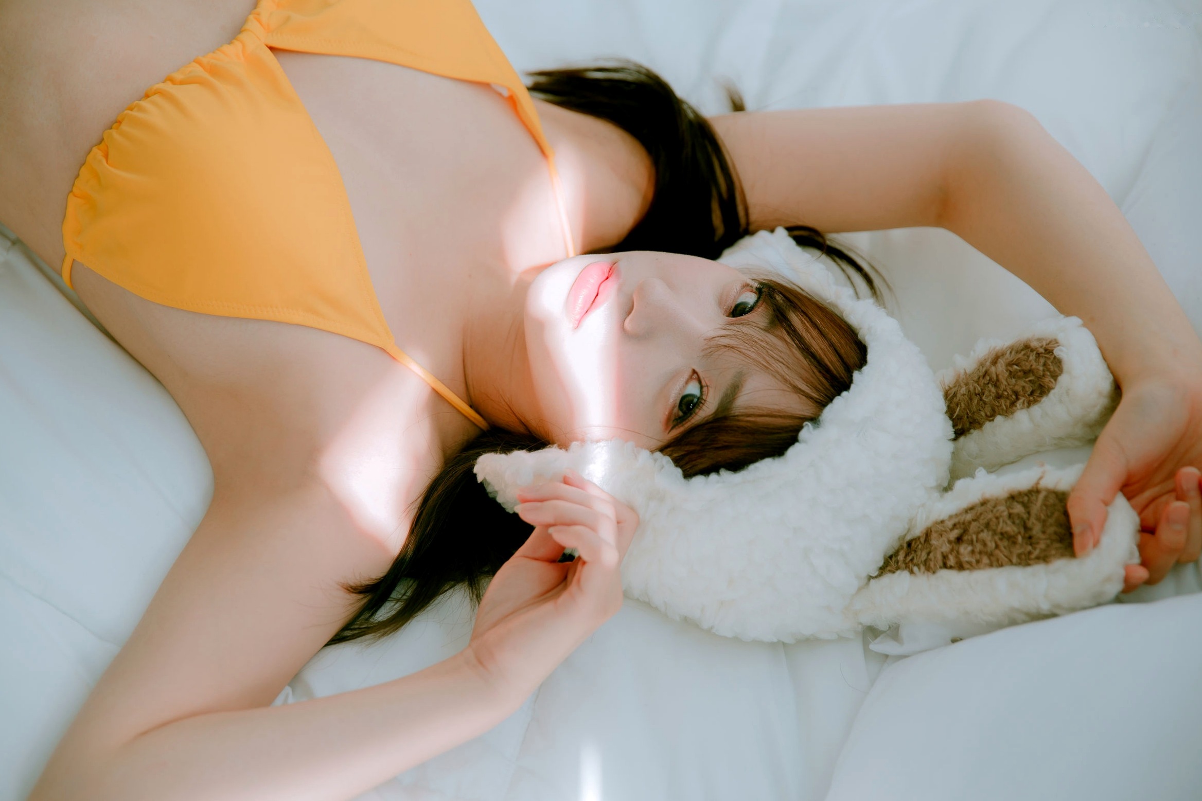 Gallery - 韩国尤物孙乐乐Son Ye Eun兔耳比基尼写真，清新甜美与性感诱惑的完美碰撞韩国性感诱惑清新比基尼 女神私房照_秀色女神 - image 24
