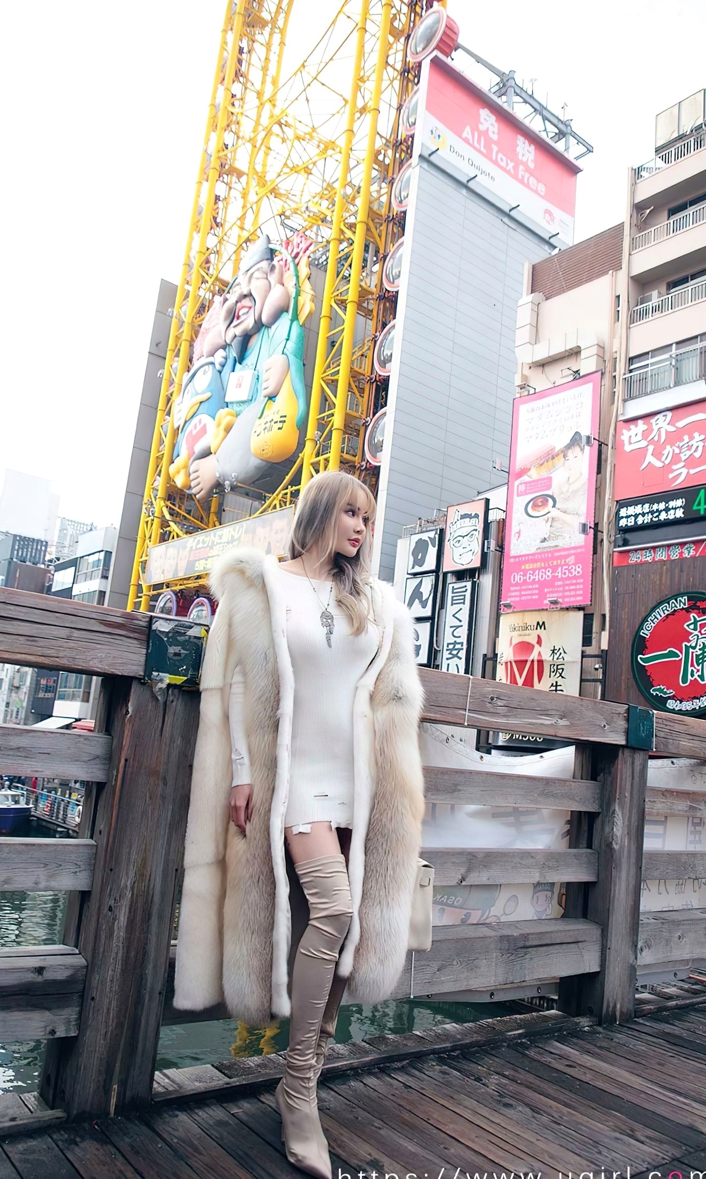 Gallery - UGirlsApp尤果圈 - Chiness Model 爱尤物 - Love Beauty -2471-青树-《东京恋曲》-日本东京时尚街拍，修身白裙尽显高级冷艳气质爱尤物 - Love Beauty 日本街拍气质性感冷艳 女神私房照_秀色女神 - image 16