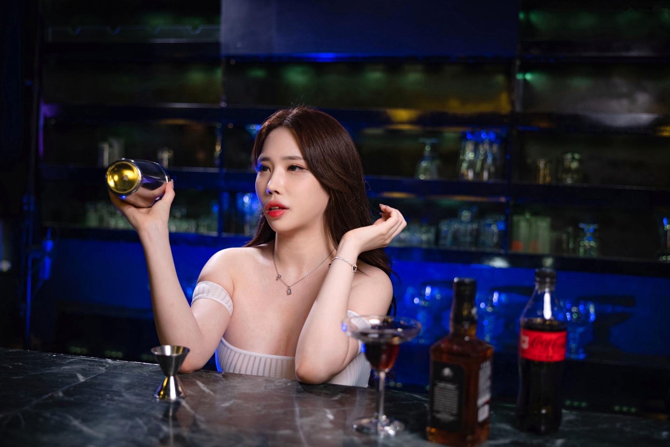 Gallery - 韩国美女-Bunny-Hani-하니-酒吧暧昧诱惑-大尺度透视装写真-第1辑大尺度性感诱惑韩国 女神私房照_秀色女神 - image 7
