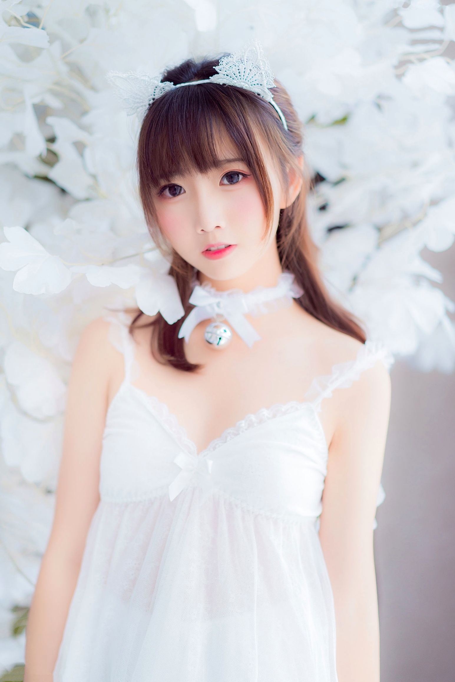 Gallery - MTCos喵糖映画-Vol.415-《白裙少女》清纯萝莉丝袜私房照，治愈系少女的梦幻唯美瞬间清纯萝莉治愈系私房照丝袜 女神私房照_秀色女神 - image 25