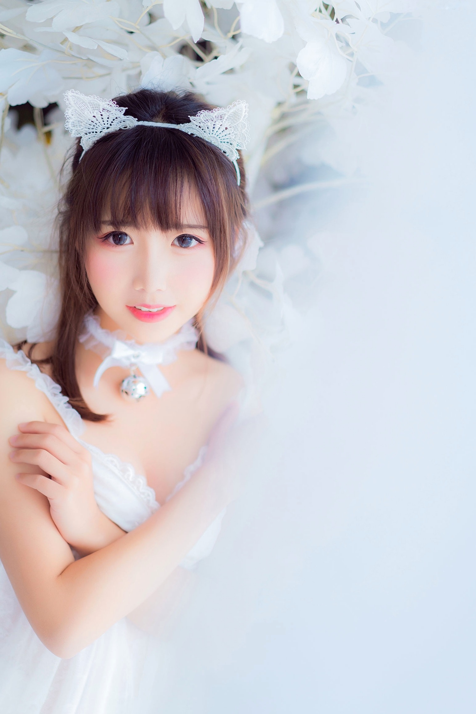 Gallery - MTCos喵糖映画-Vol.415-《白裙少女》清纯萝莉丝袜私房照，治愈系少女的梦幻唯美瞬间清纯萝莉治愈系私房照丝袜 女神私房照_秀色女神 - image 27