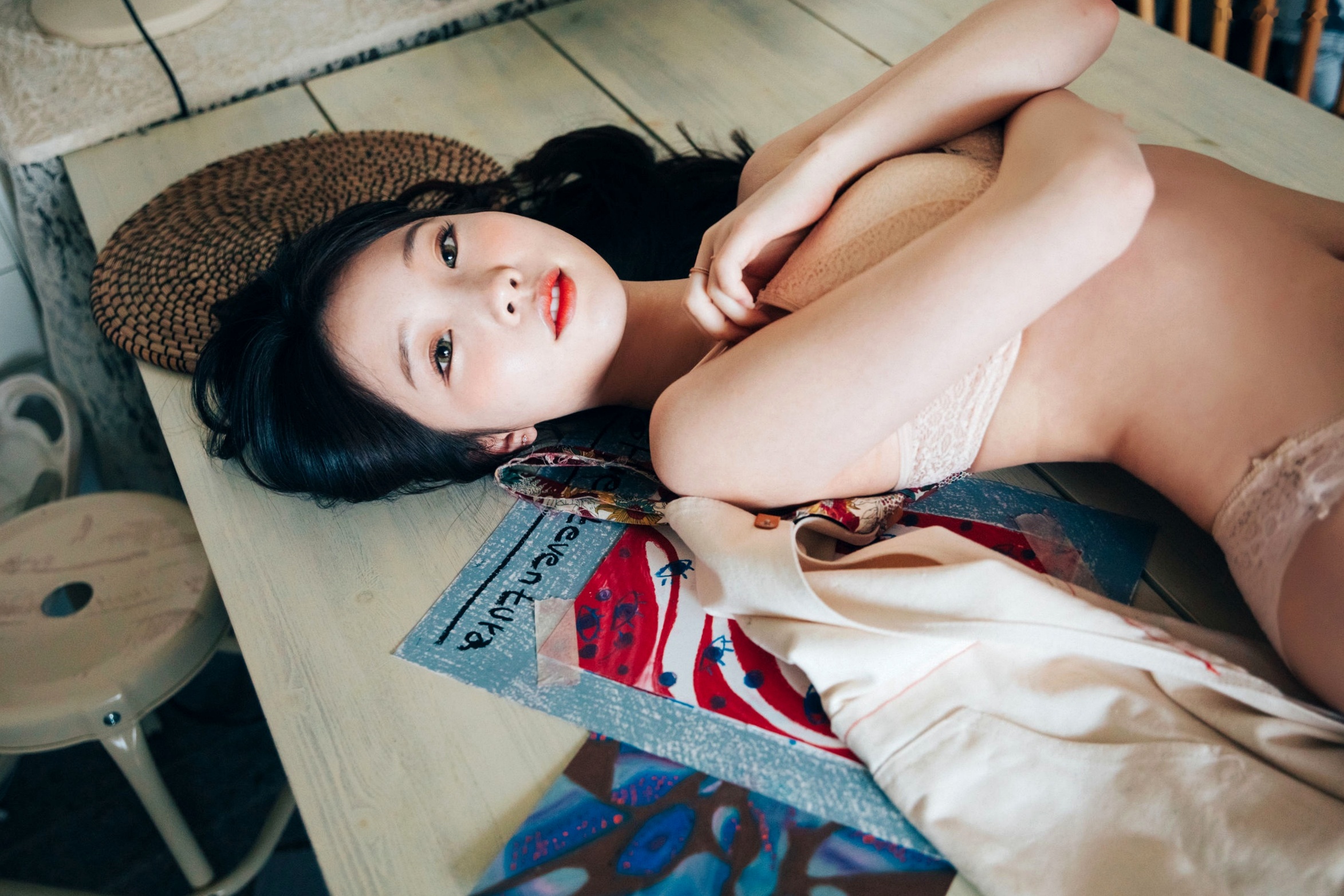 Gallery - 韩国美女-Pureding-퓨딩-Assistant-Loozy室内私房写真，性感连体衣与精致内衣诱惑，展现甜美傲人曲线韩国性感诱惑私房照美腿内衣 女神私房照_秀色女神 - image 62