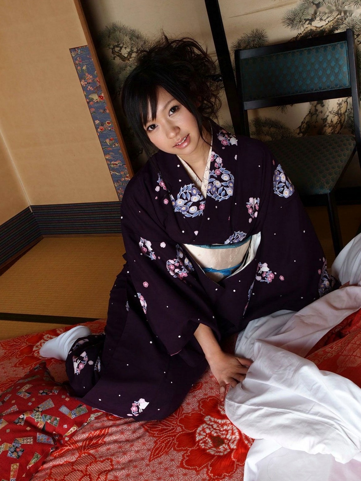 Gallery - X-City_ KIMONO和テイスト 021 小倉奈々 Nana Ogura 日式和服写真，古典气质清纯唯美室内旅拍日本和服清纯气质私房照 女神私房照_秀色女神 - image 23