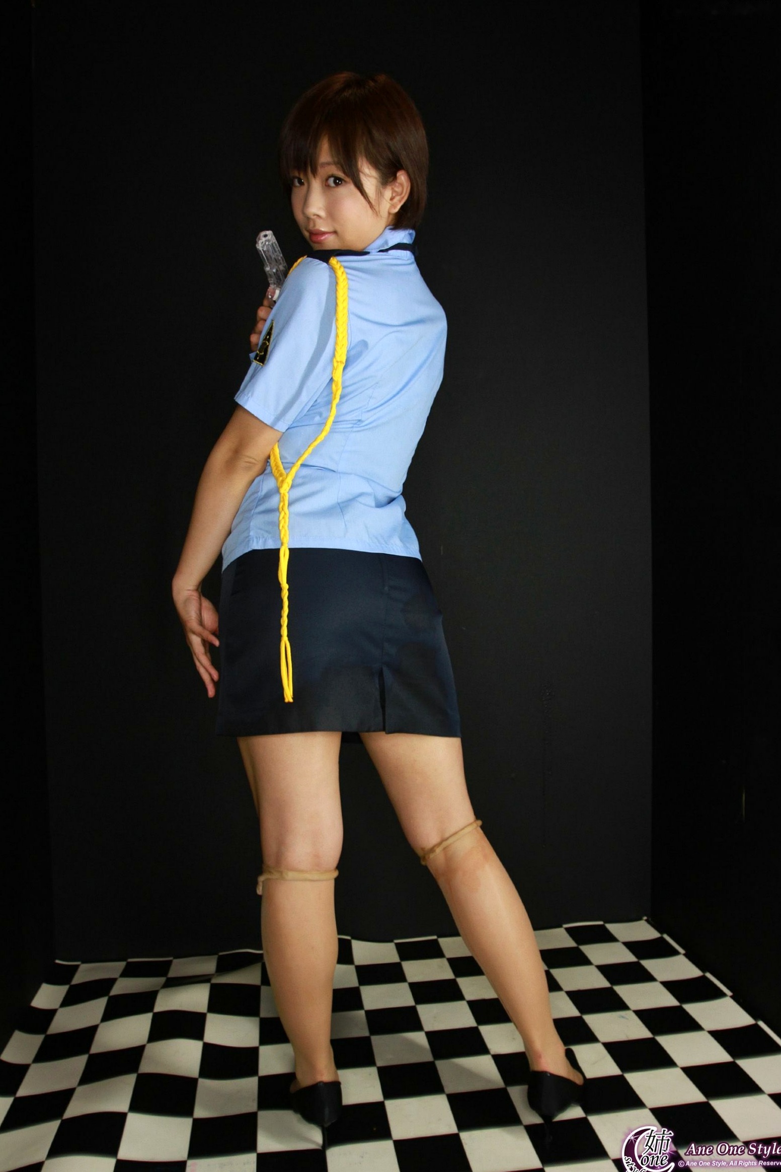 Gallery - X-City Ane One Style 纱仓真奈制服诱惑系列写真，涵盖校服居家、护士丝袜及角色扮演风格，展现甜美诱人的百变魅力日本性感制服角色扮演大尺度 女神私房照_秀色女神 - image 11