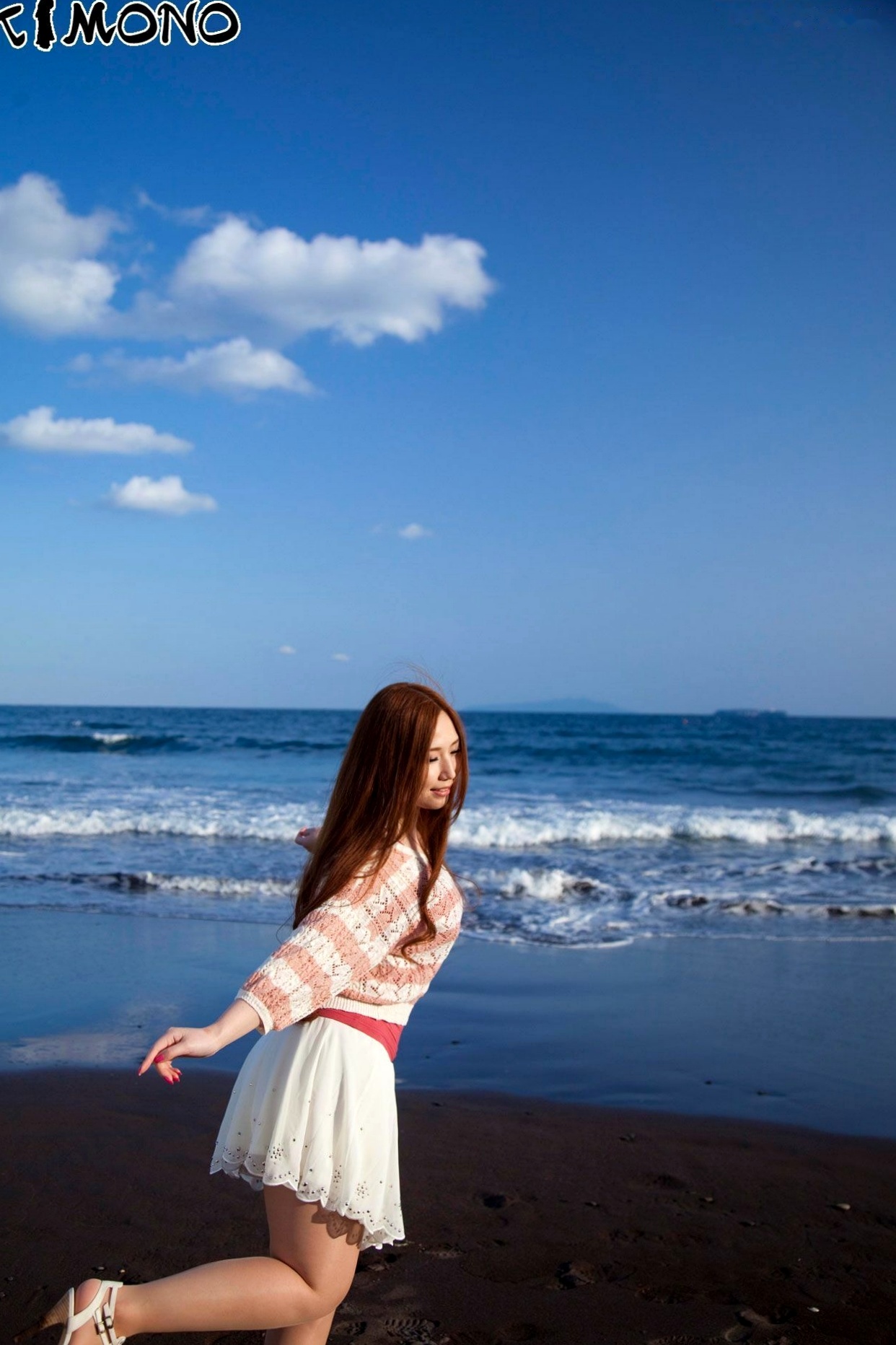 Gallery - 佐山爱 Ai Sayama 写真集：古典和服与海滩清新双重诱惑，气质女神优雅迷人 [57P]日本和服气质女神户外 女神私房照_秀色女神 - image 26