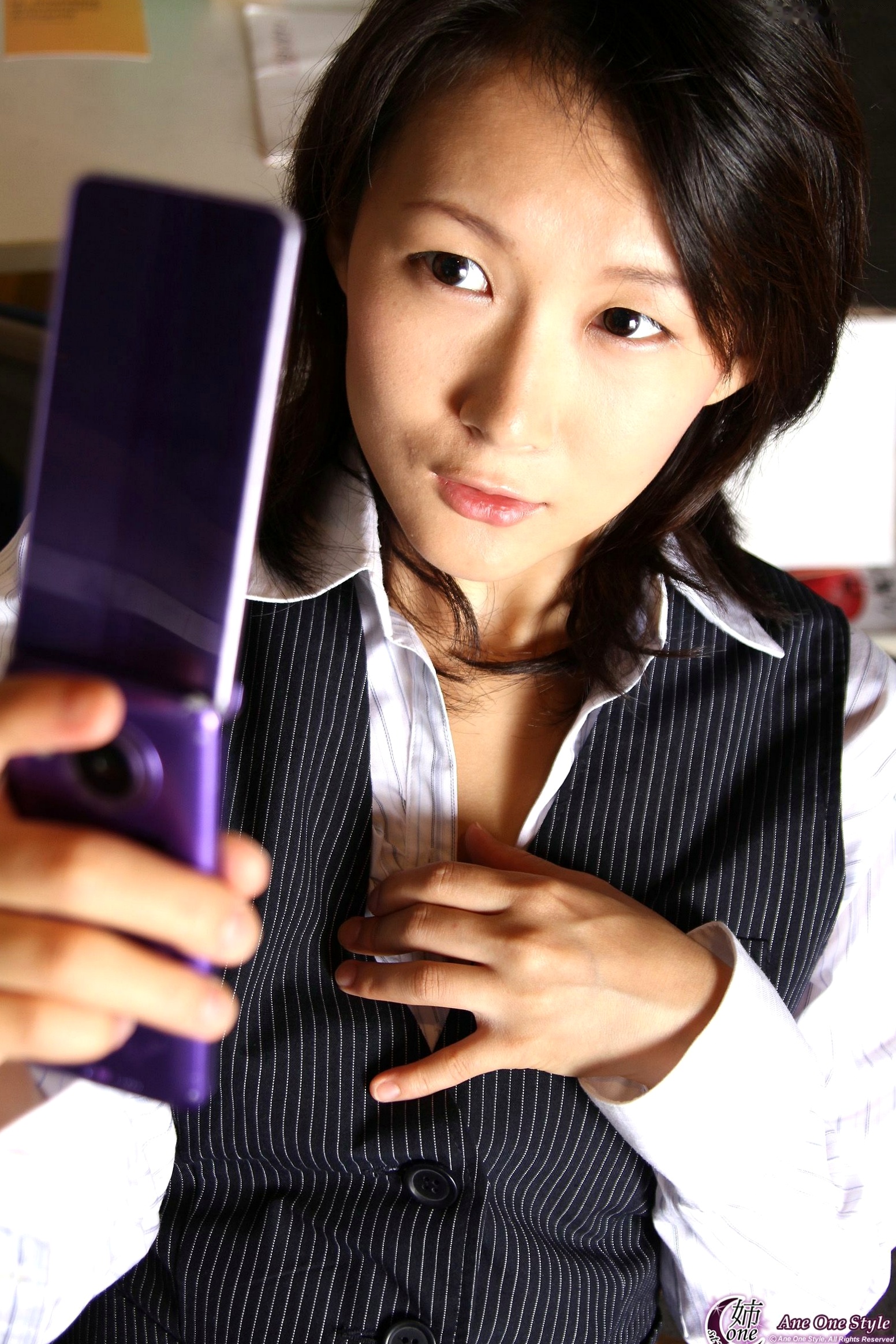 Gallery - X-City_ Ane One Style No.28 小滝紗由美：OL职场制服诱惑与居家私密写真日本制服性感私房照诱惑 女神私房照_秀色女神 - image 13