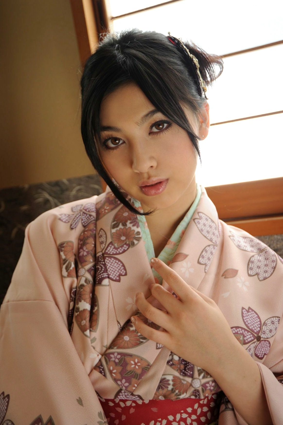 Gallery - X-City_ 松野井雅(原纱央莉) 和服写真，绝美日式古典气质女神精选集日本和服气质冷艳清新 女神私房照_秀色女神 - image 11