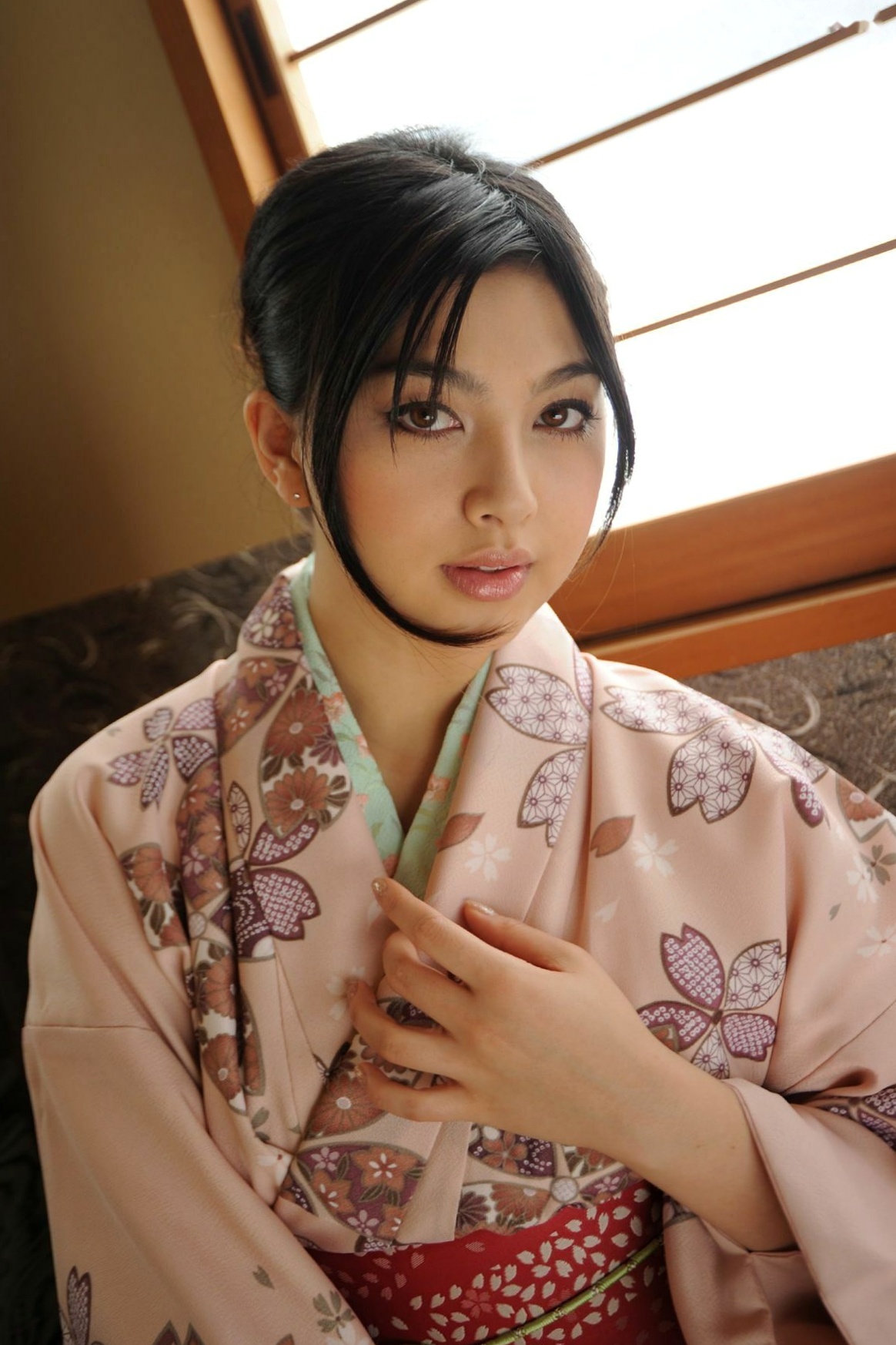 Gallery - X-City_ 松野井雅(原纱央莉) 和服写真，绝美日式古典气质女神精选集日本和服气质冷艳清新 女神私房照_秀色女神 - image 12