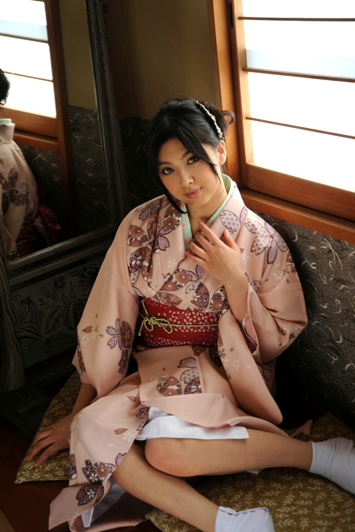 Gallery - X-City_ 松野井雅(原纱央莉) 和服写真，绝美日式古典气质女神精选集日本和服气质冷艳清新 女神私房照_秀色女神 - image 15