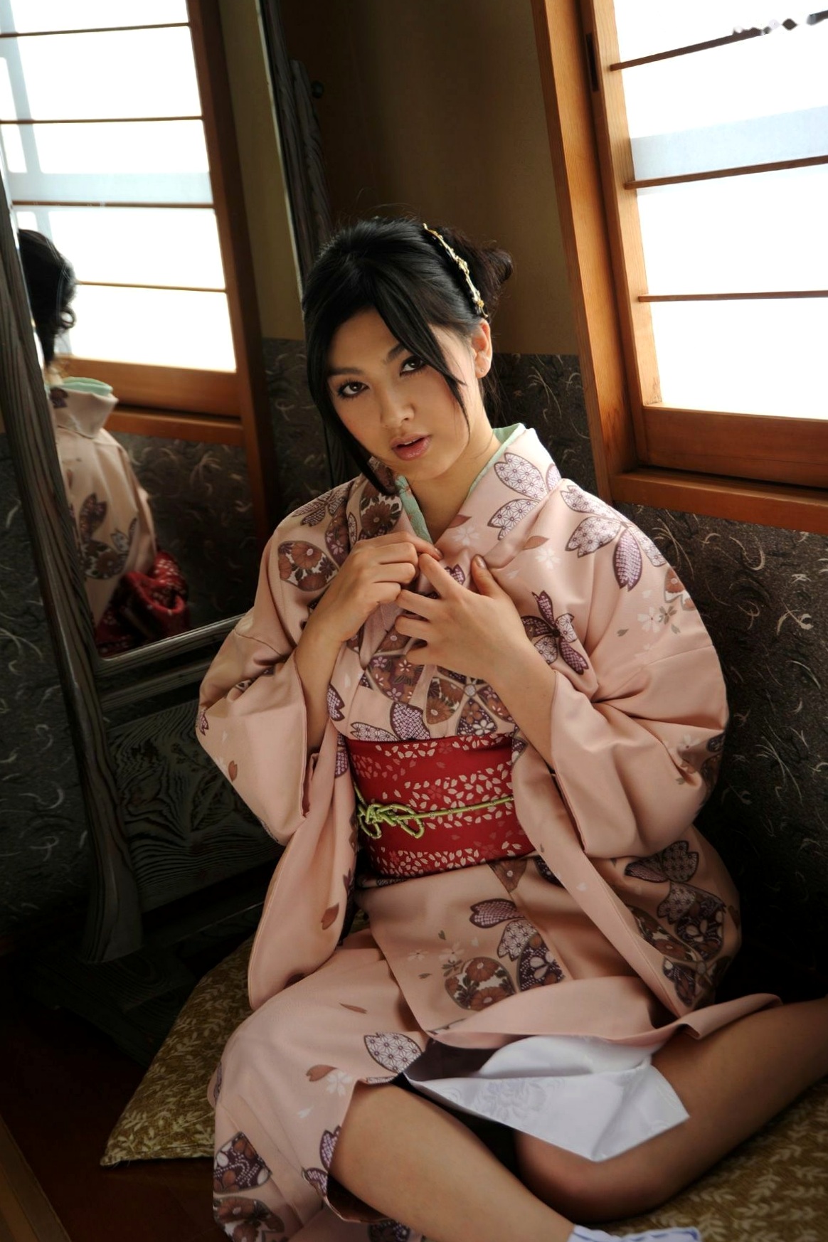 Gallery - X-City_ 松野井雅(原纱央莉) 和服写真，绝美日式古典气质女神精选集日本和服气质冷艳清新 女神私房照_秀色女神 - image 17