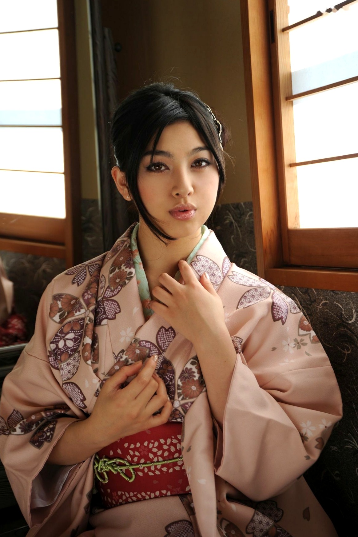 Gallery - X-City_ 松野井雅(原纱央莉) 和服写真，绝美日式古典气质女神精选集日本和服气质冷艳清新 女神私房照_秀色女神 - image 19