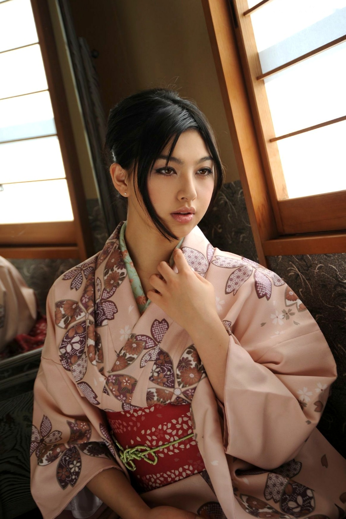 Gallery - X-City_ 松野井雅(原纱央莉) 和服写真，绝美日式古典气质女神精选集日本和服气质冷艳清新 女神私房照_秀色女神 - image 21