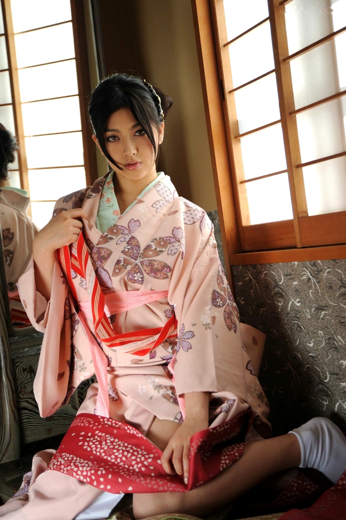Gallery - X-City_ 松野井雅(原纱央莉) 和服写真，绝美日式古典气质女神精选集日本和服气质冷艳清新 女神私房照_秀色女神 - image 38