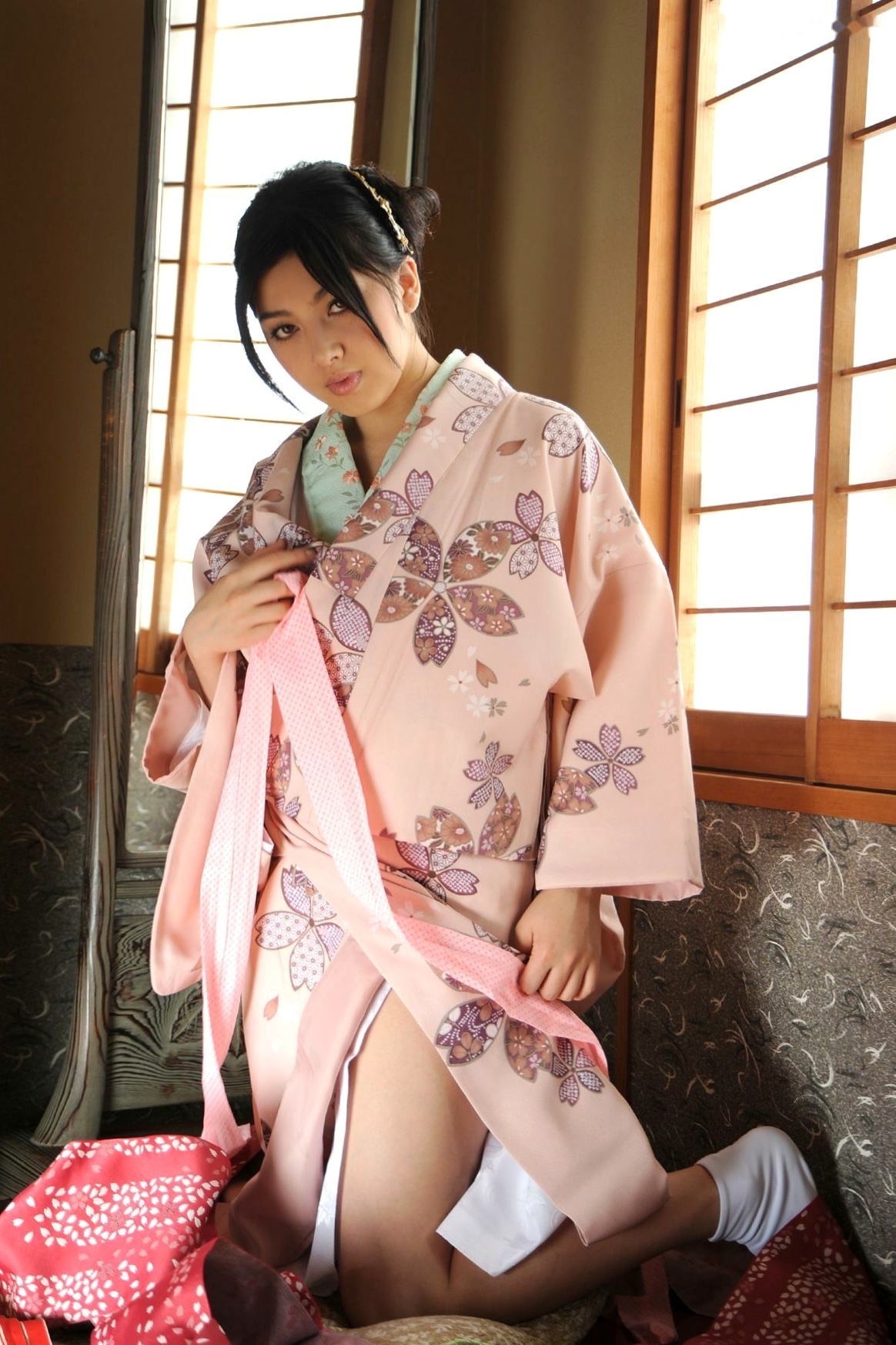Gallery - X-City_ 松野井雅(原纱央莉) 和服写真，绝美日式古典气质女神精选集日本和服气质冷艳清新 女神私房照_秀色女神 - image 39