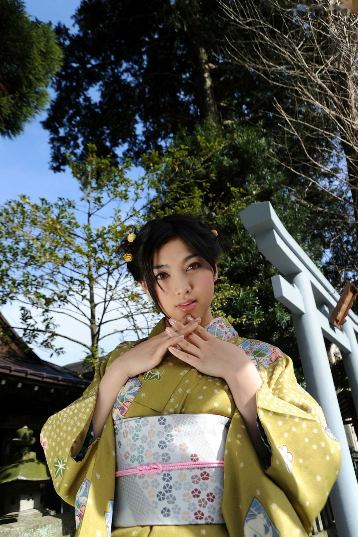 Gallery - X-City_ 松野井雅(原纱央莉) 和服写真，绝美日式古典气质女神精选集日本和服气质冷艳清新 女神私房照_秀色女神 - image 46