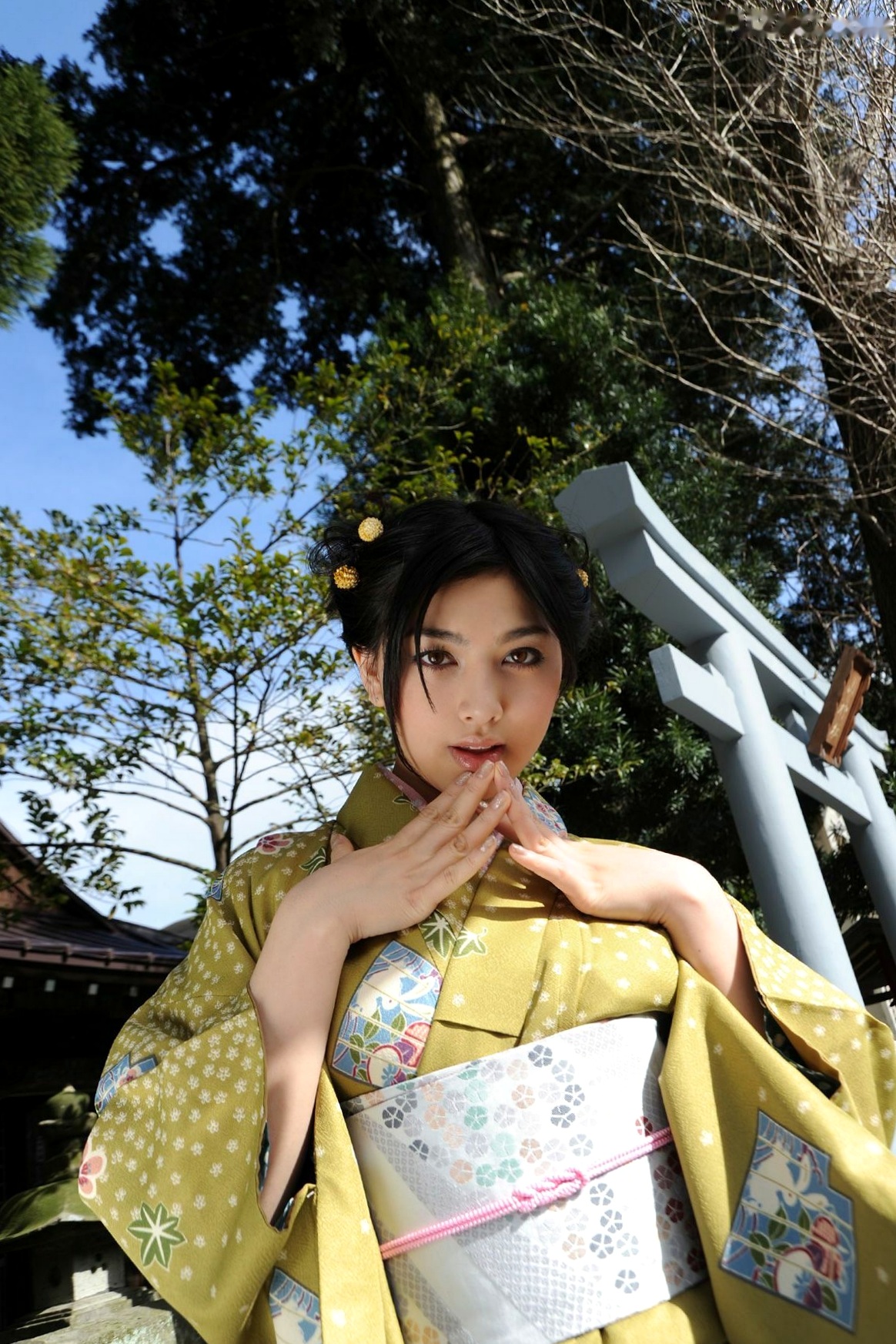 Gallery - X-City_ 松野井雅(原纱央莉) 和服写真，绝美日式古典气质女神精选集日本和服气质冷艳清新 女神私房照_秀色女神 - image 47
