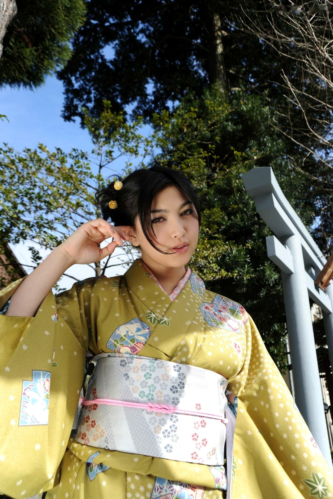 Gallery - X-City_ 松野井雅(原纱央莉) 和服写真，绝美日式古典气质女神精选集日本和服气质冷艳清新 女神私房照_秀色女神 - image 49