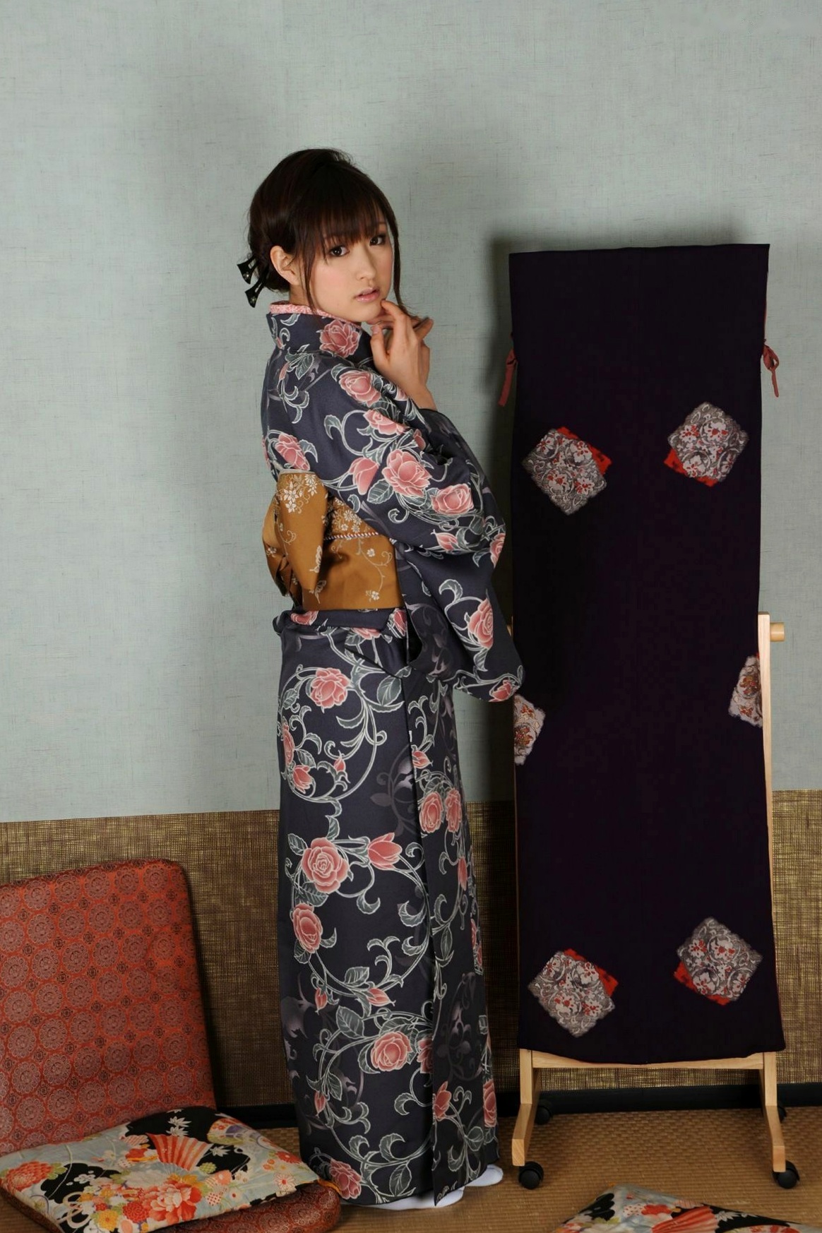 Gallery - X-City_ KIMONO和テイスト 018 周防雪子 Yukiko Suou 写真集：古典和服与优雅私房魅力日本和服私房照气质清纯 女神私房照_秀色女神 - image 48
