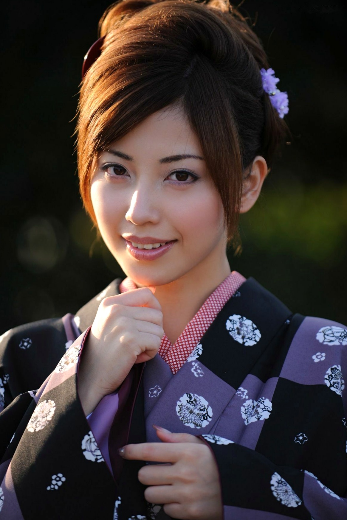 Gallery - 横山美雪 Miyuki Yokoyama 和服写真：古典气质与木质风情，演绎优雅极致的日系迷人面孔日本和服气质清新私房照 女神私房照_秀色女神 - image 6