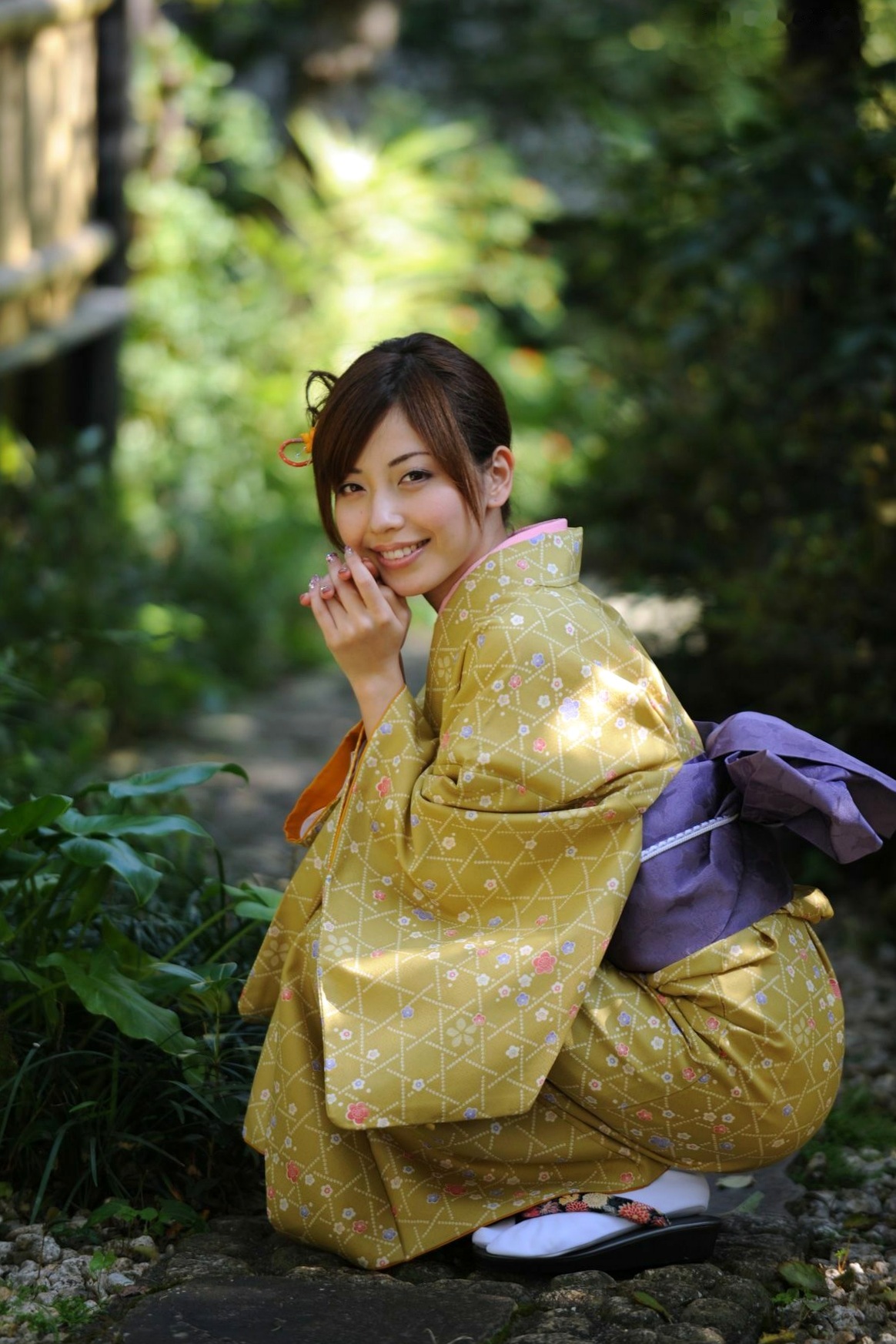 Gallery - 横山美雪 Miyuki Yokoyama 和服写真：古典气质与木质风情，演绎优雅极致的日系迷人面孔日本和服气质清新私房照 女神私房照_秀色女神 - image 29