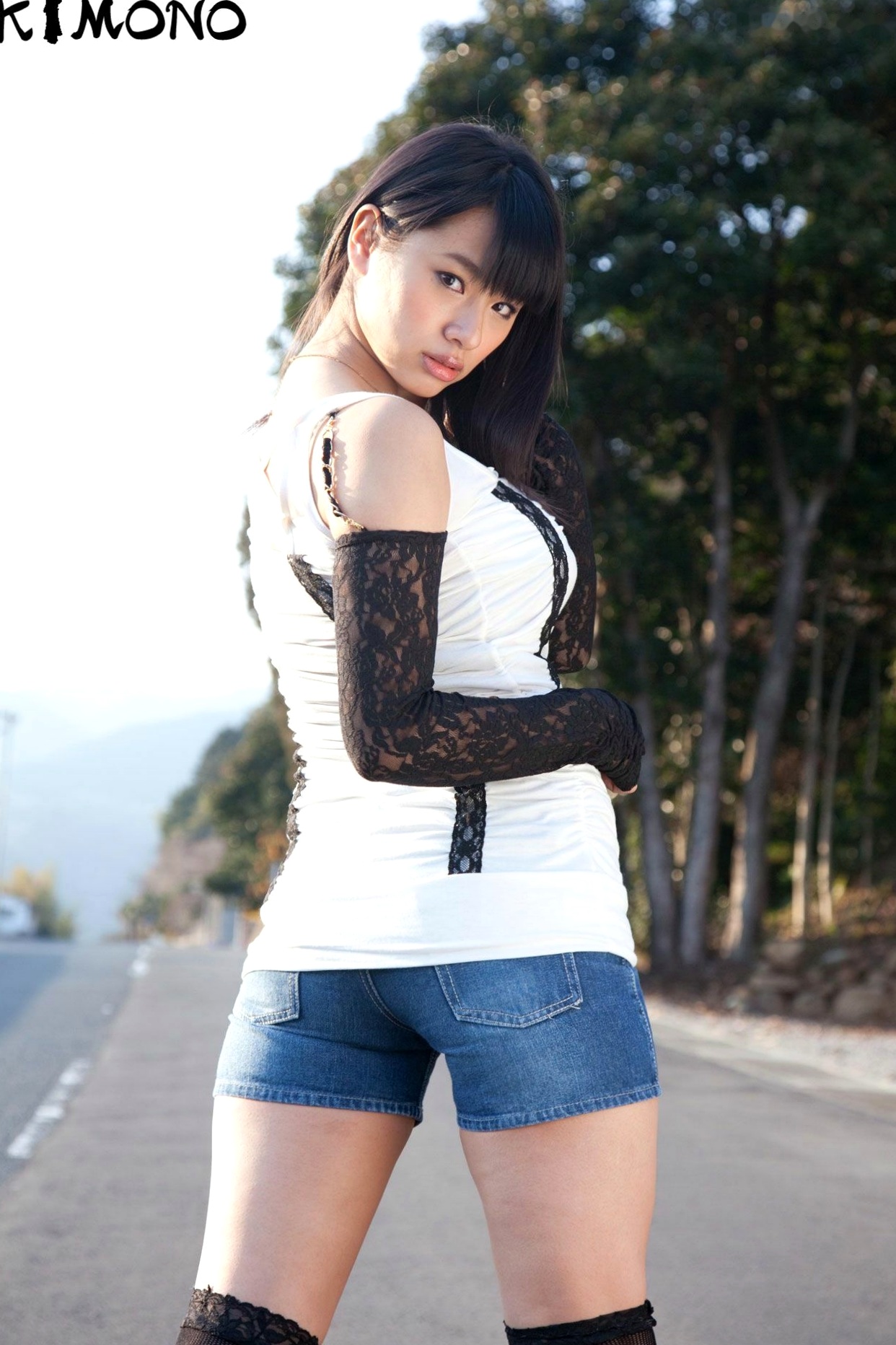 Gallery - X-City_ 春菜はな Hana Haruna 写真集，传统和服与现代性感街拍，冷艳温婉双重气质展现极致魅力[65P]和服日本性感街拍气质 女神私房照_秀色女神 - image 35