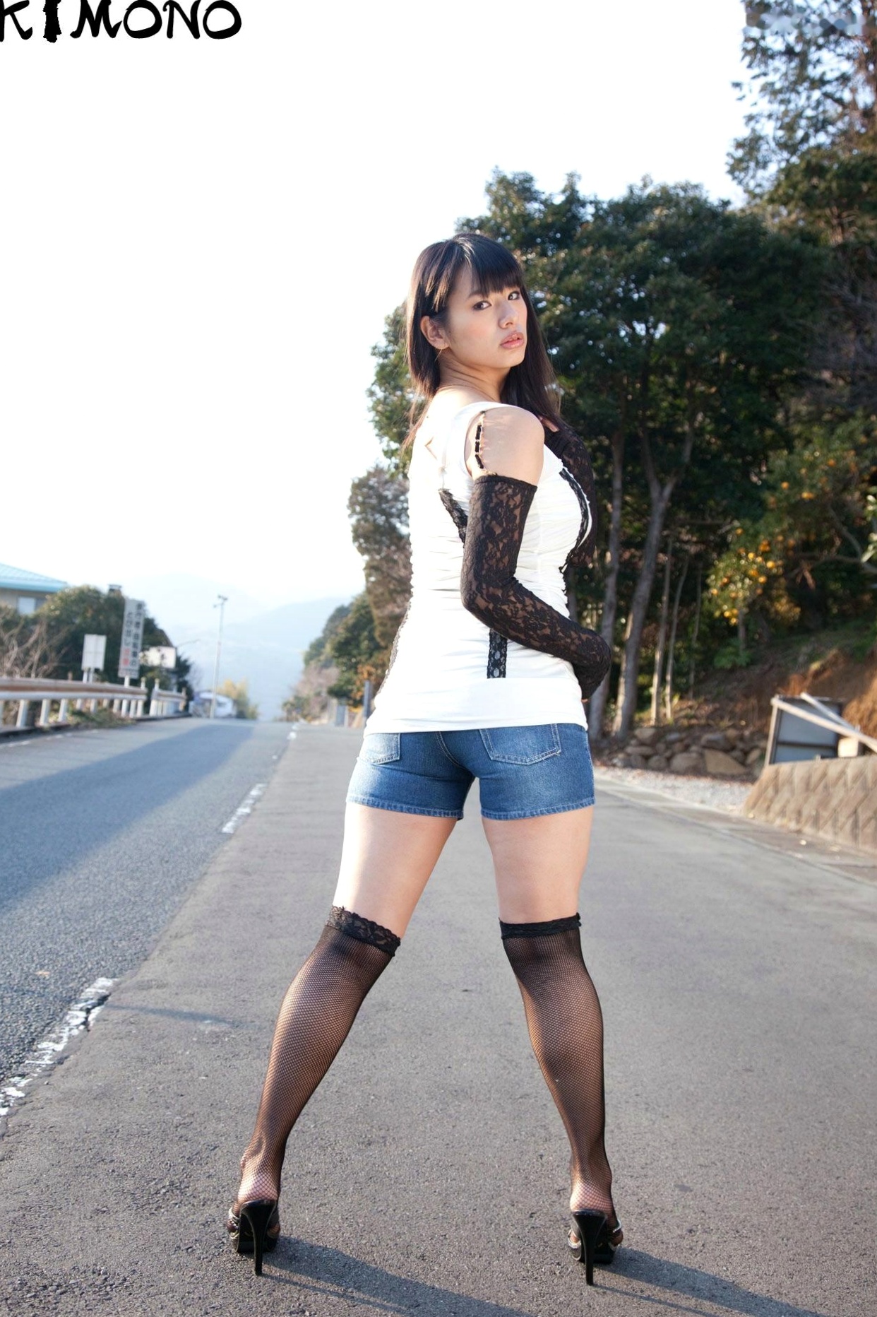 Gallery - X-City_ 春菜はな Hana Haruna 写真集，传统和服与现代性感街拍，冷艳温婉双重气质展现极致魅力[65P]和服日本性感街拍气质 女神私房照_秀色女神 - image 36