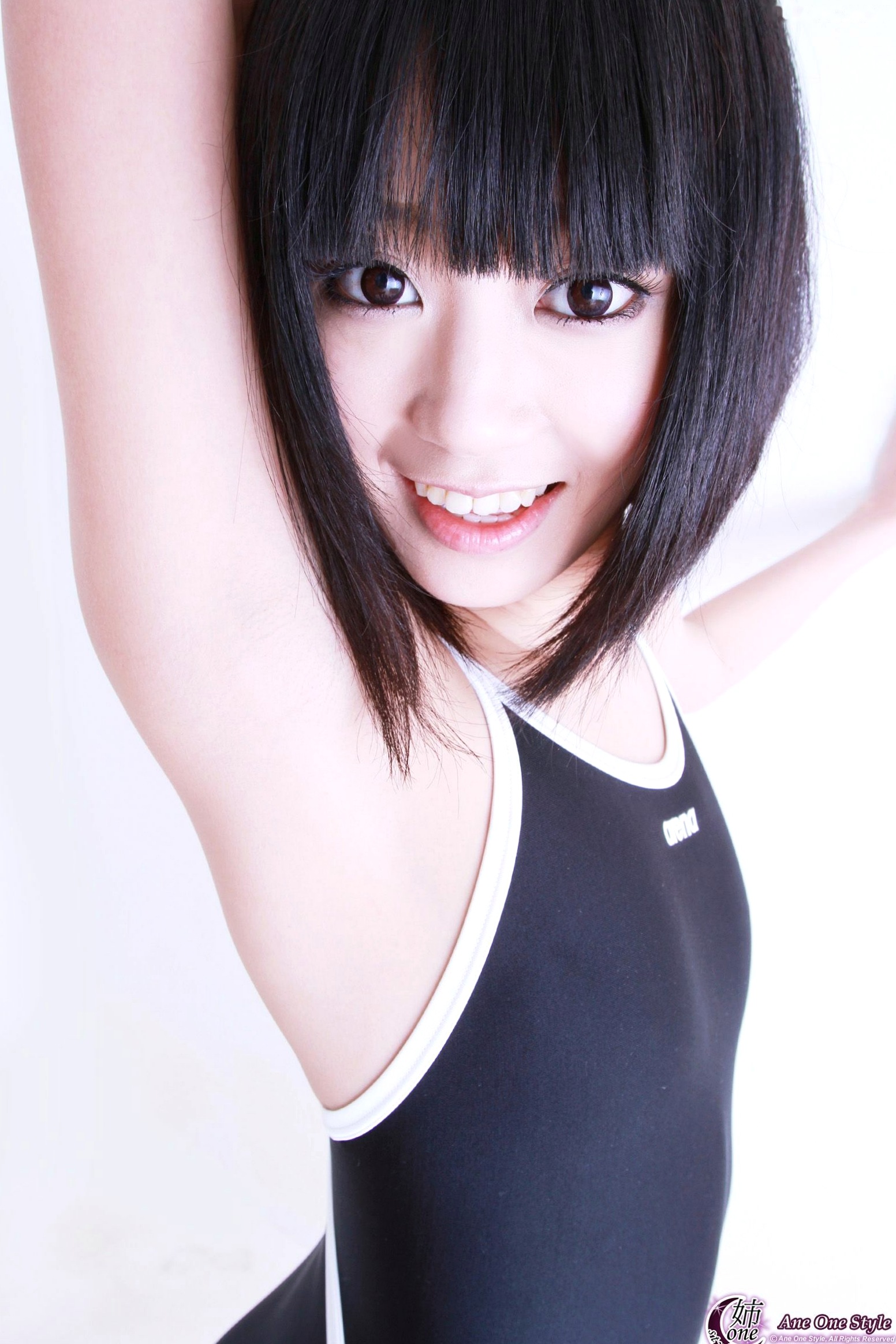 Gallery - X-City Ane One Style No.34 琥珀うた写真集：清纯少女日式连体泳装、活力芭蕾与柔韧身姿展示清纯日本制服尤物 女神私房照_秀色女神 - image 11