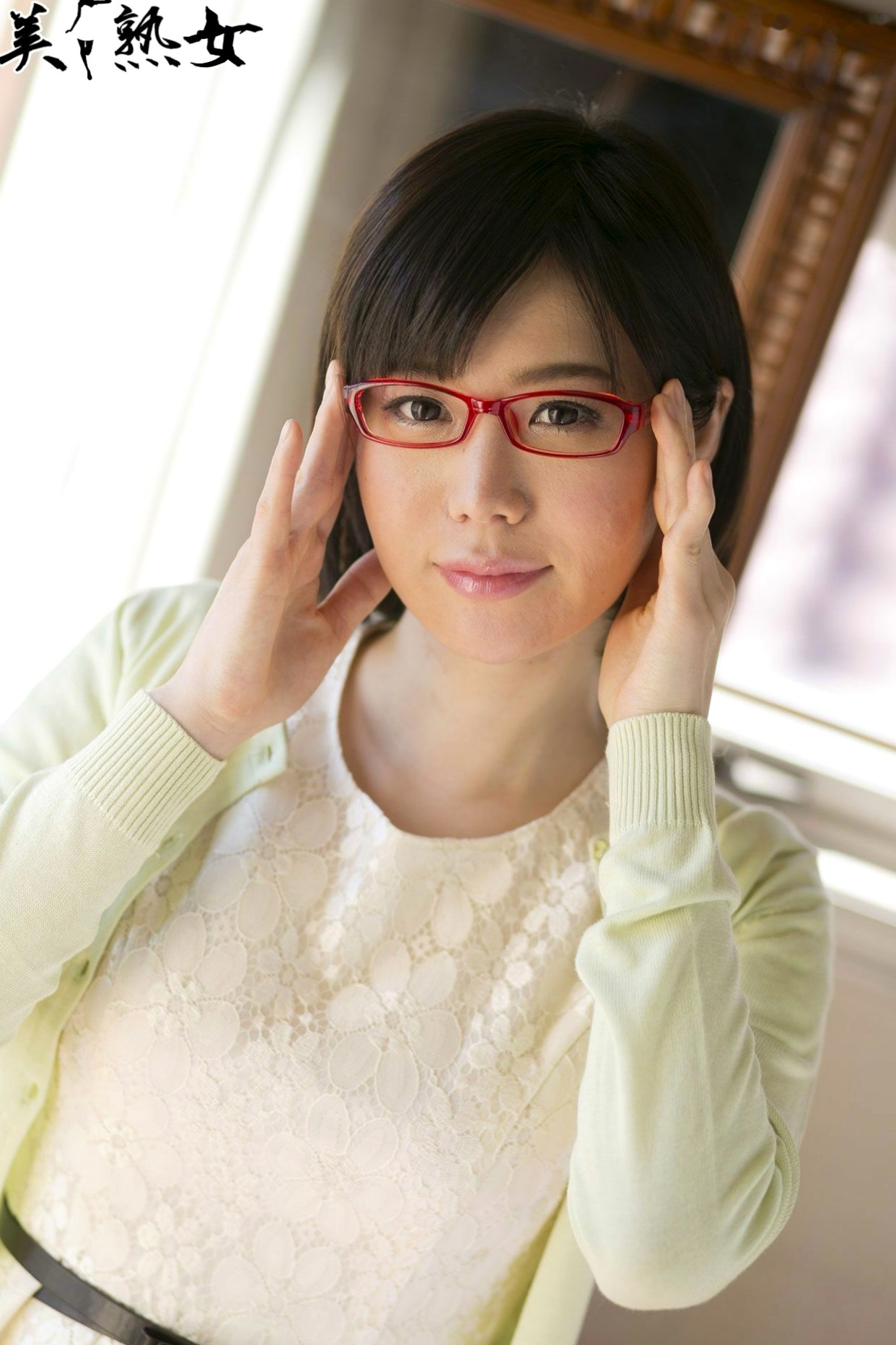 Gallery - X-City_ [JUKUJO] 森なな子 (Nanako Mori) 眼镜私房熟女居家蕾丝写真，成熟韵味性感演绎尤物性感诱惑私房照气质 女神私房照_秀色女神 - image 22