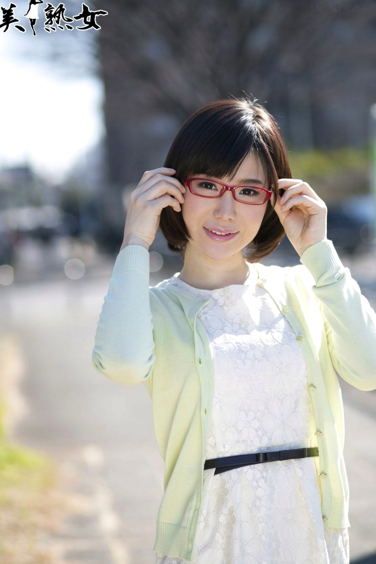 Gallery - X-City_ [JUKUJO] 森なな子 (Nanako Mori) 眼镜私房熟女居家蕾丝写真，成熟韵味性感演绎尤物性感诱惑私房照气质 女神私房照_秀色女神 - image 28