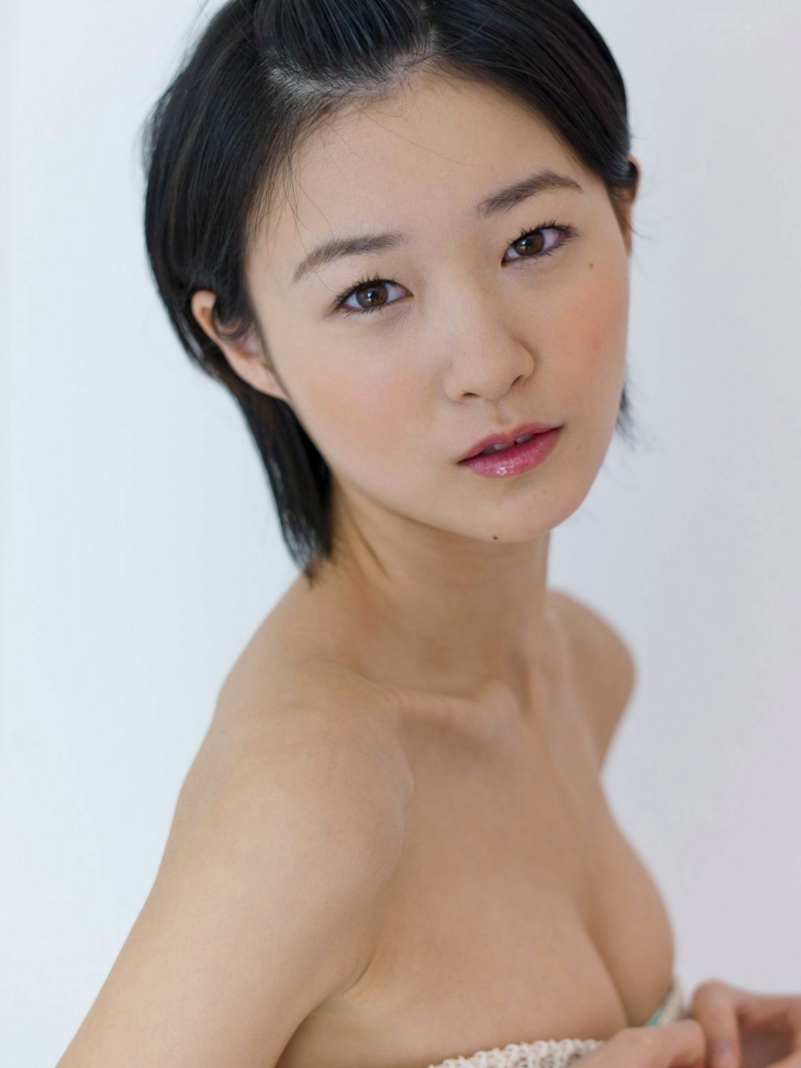 Gallery - Sabra_しほの凉写真集《Morning Glory》日系清纯短发女神卧室私房写真针织衫内衣美图 [40P]日本清纯私房照骨感 女神私房照_秀色女神 - image 32