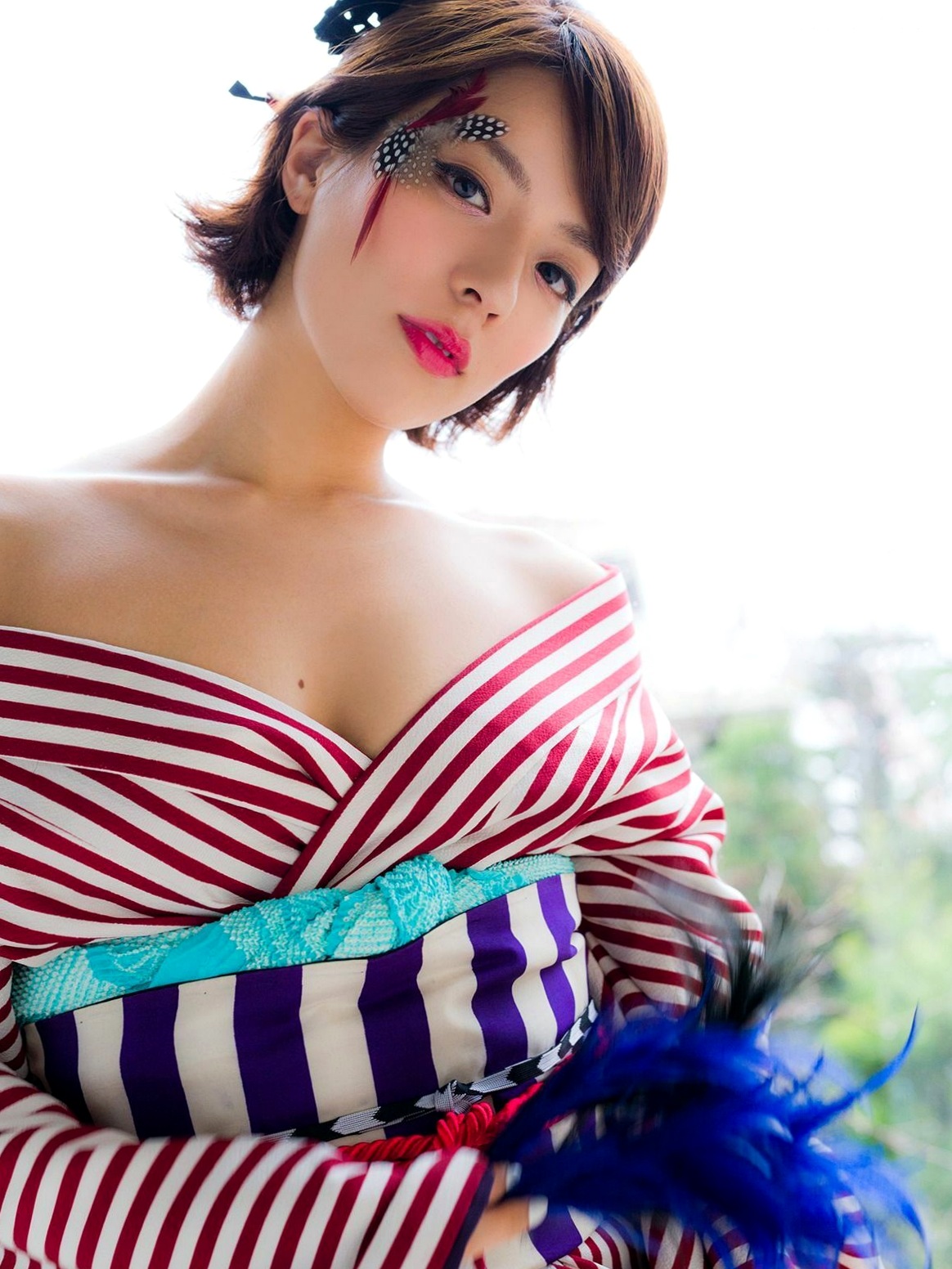 Gallery - Sabra_小瀬田麻由写真集：黑丝诱惑与极品内衣，展现成熟冷艳的极致线条[100P]日本性感尤物黑丝冷艳内衣 女神私房照_秀色女神 - image 50