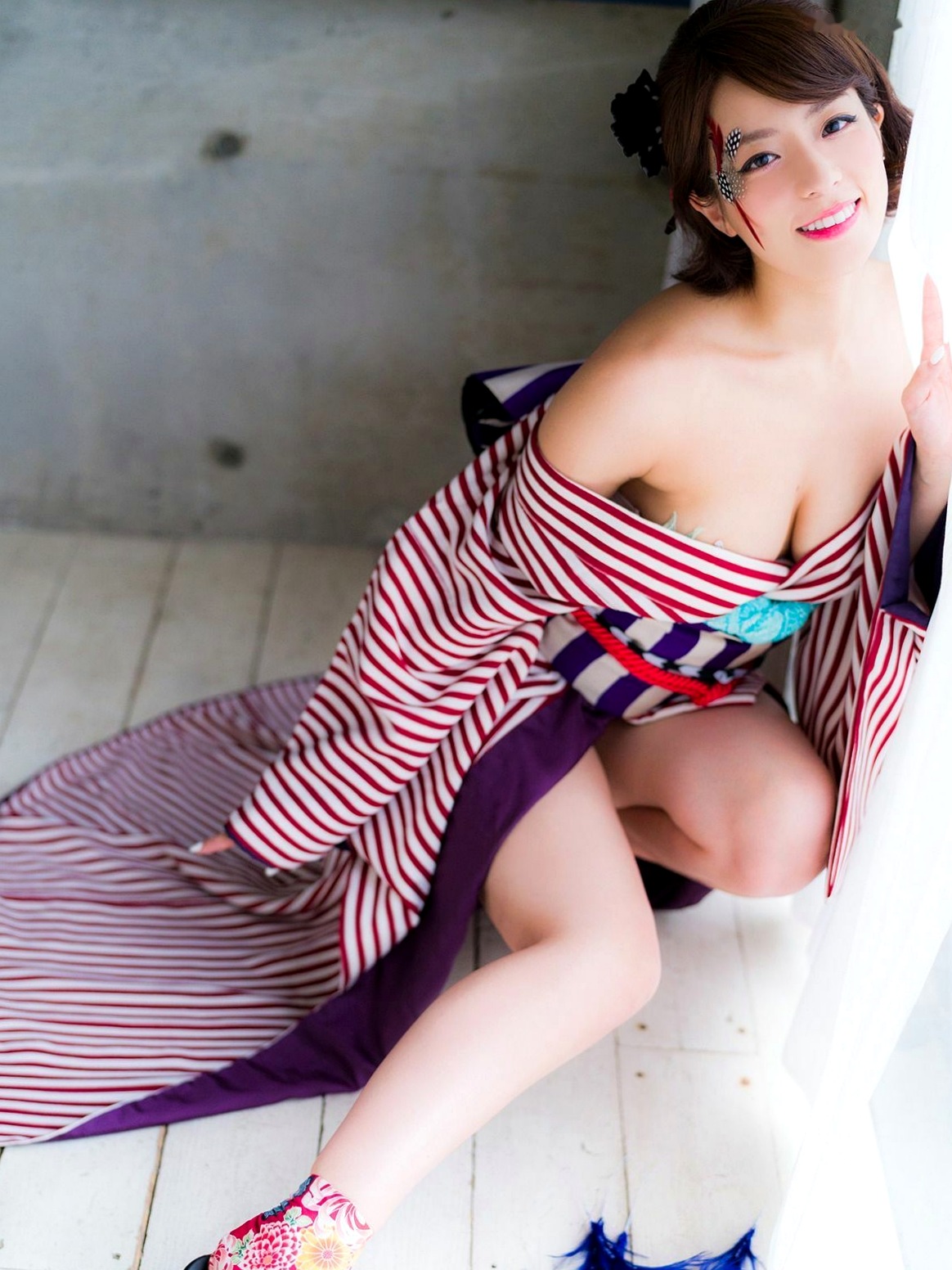 Gallery - Sabra_小瀬田麻由写真集：黑丝诱惑与极品内衣，展现成熟冷艳的极致线条[100P]日本性感尤物黑丝冷艳内衣 女神私房照_秀色女神 - image 55