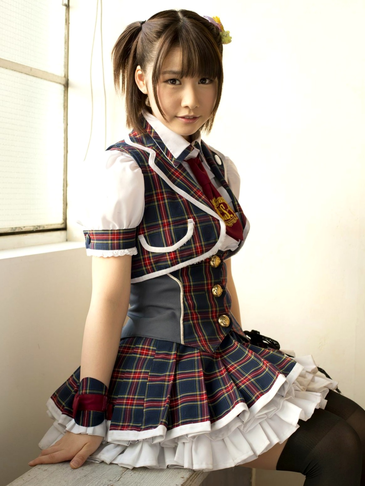 Gallery - Sabra_大河華 Hana Taiga - Tiger Love 写真集，清纯校服诱惑，日系元气双马尾少女精选 [40P]日本校服清纯萝莉治愈系 女神私房照_秀色女神 - image 5
