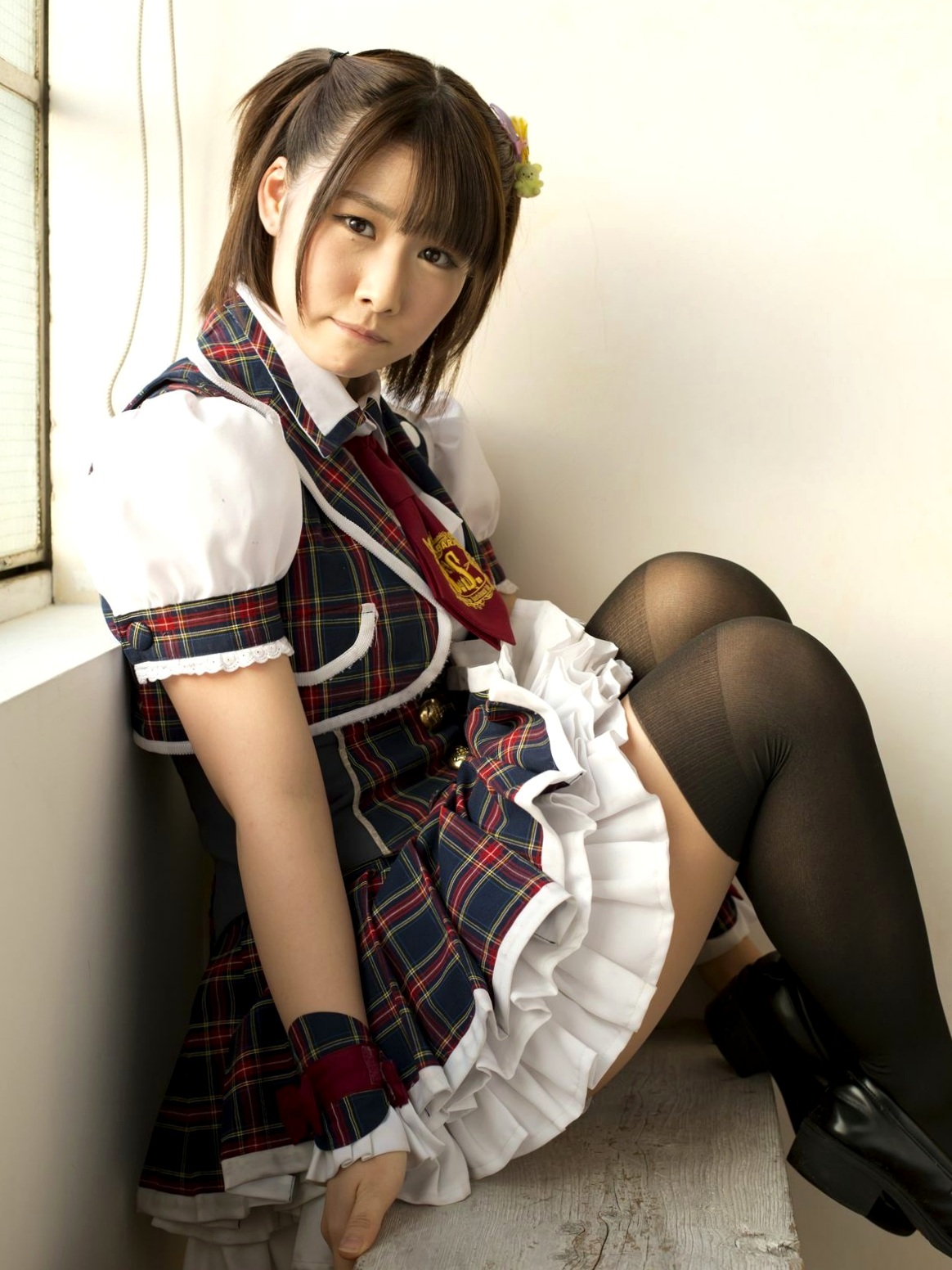 Gallery - Sabra_大河華 Hana Taiga - Tiger Love 写真集，清纯校服诱惑，日系元气双马尾少女精选 [40P]日本校服清纯萝莉治愈系 女神私房照_秀色女神 - image 6