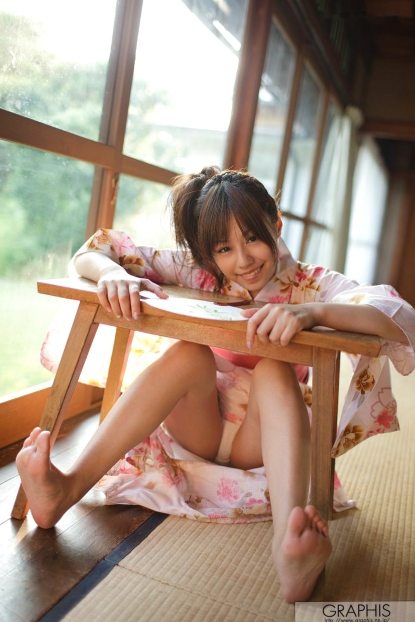 Gallery - Graphis 琉川里菜(Rina Rukawa)《Pure and Cute》清新和服与自然户外大尺度私房写真日本和服清纯私房照丁字裤极品 女神私房照_秀色女神 - image 12