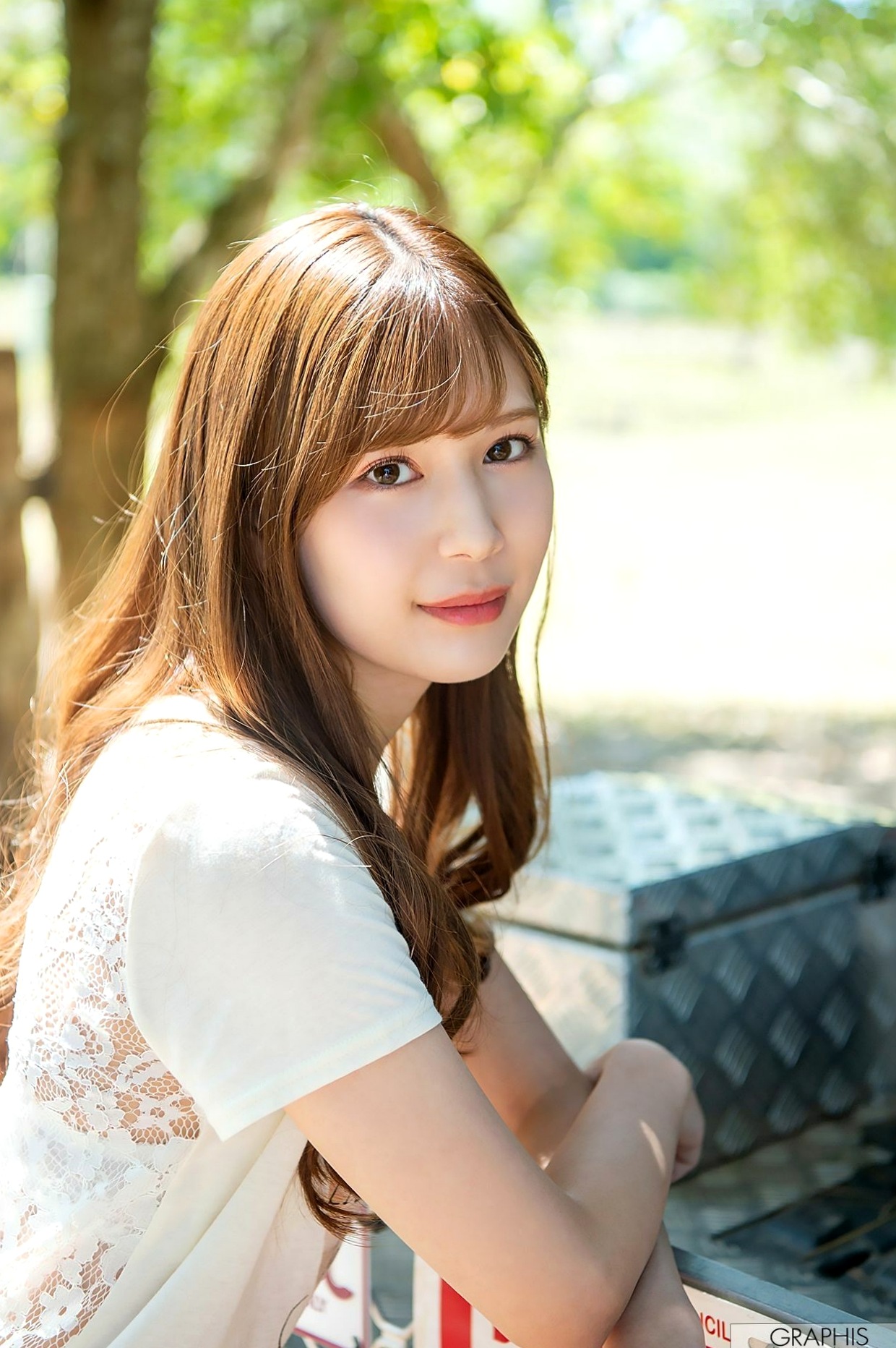 Gallery - Graphis_明里つむぎ(明里紬)《Moment》夏日户外清纯大片，甜美治愈系少女写真日本清纯治愈系户外美腿 女神私房照_秀色女神 - image 16
